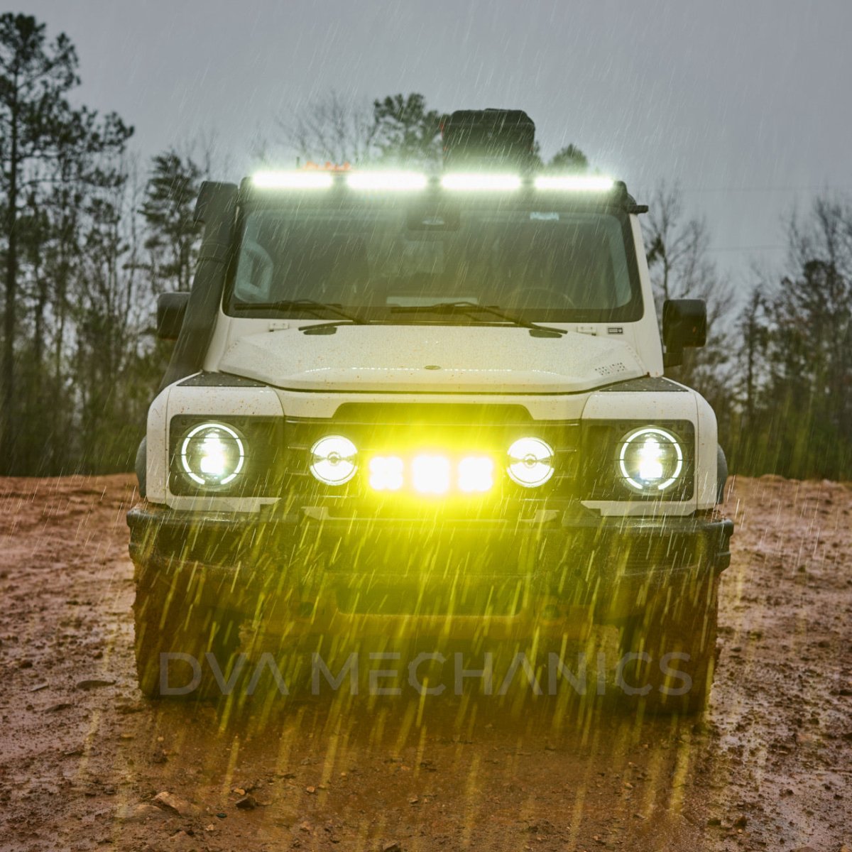 INEOS Grenadier Front Bumper Light Kit (Mount + 3-Light LED Bar)