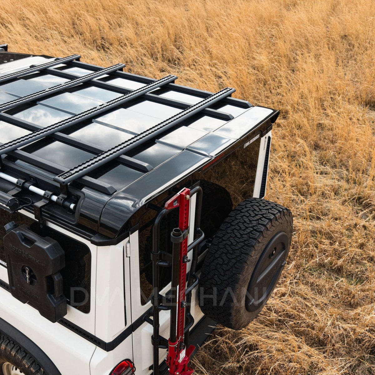 INEOS Grenadier: Rear Spoiler | Gloss Black or Scottish White