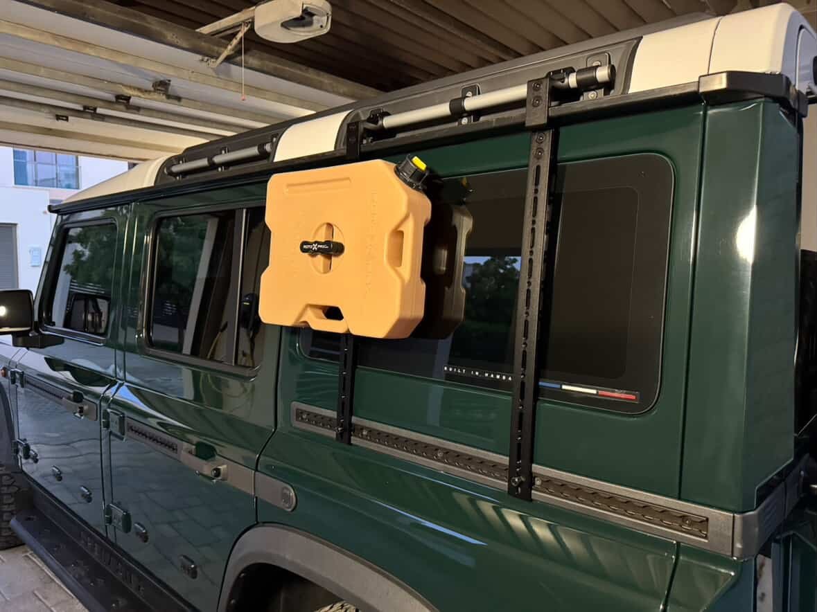 Side-Mounted Accessory Carrier for INEOS Grenadier Gen 2