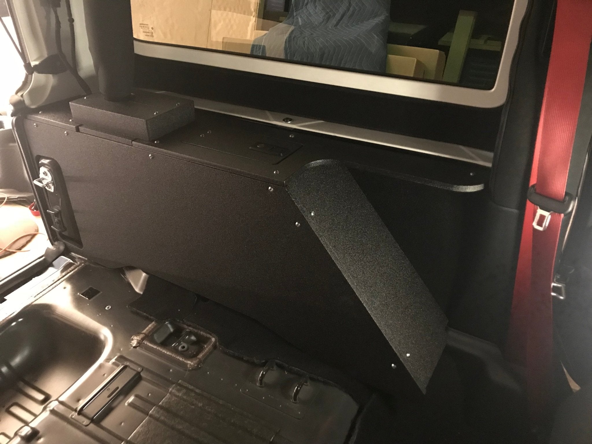 Jeep Wrangler 2007-2018 JK 2 Door - Side Cubbies Plate Systems Goose Gear- Overland Kitted