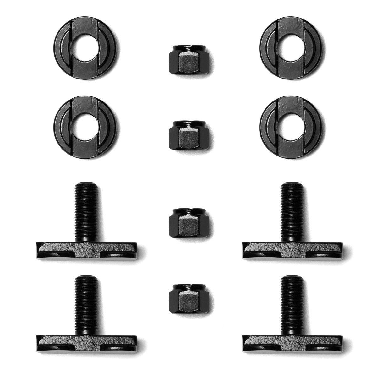 DVA L-Track Heavy Duty Threaded Lug, 3/8", 4 Pack