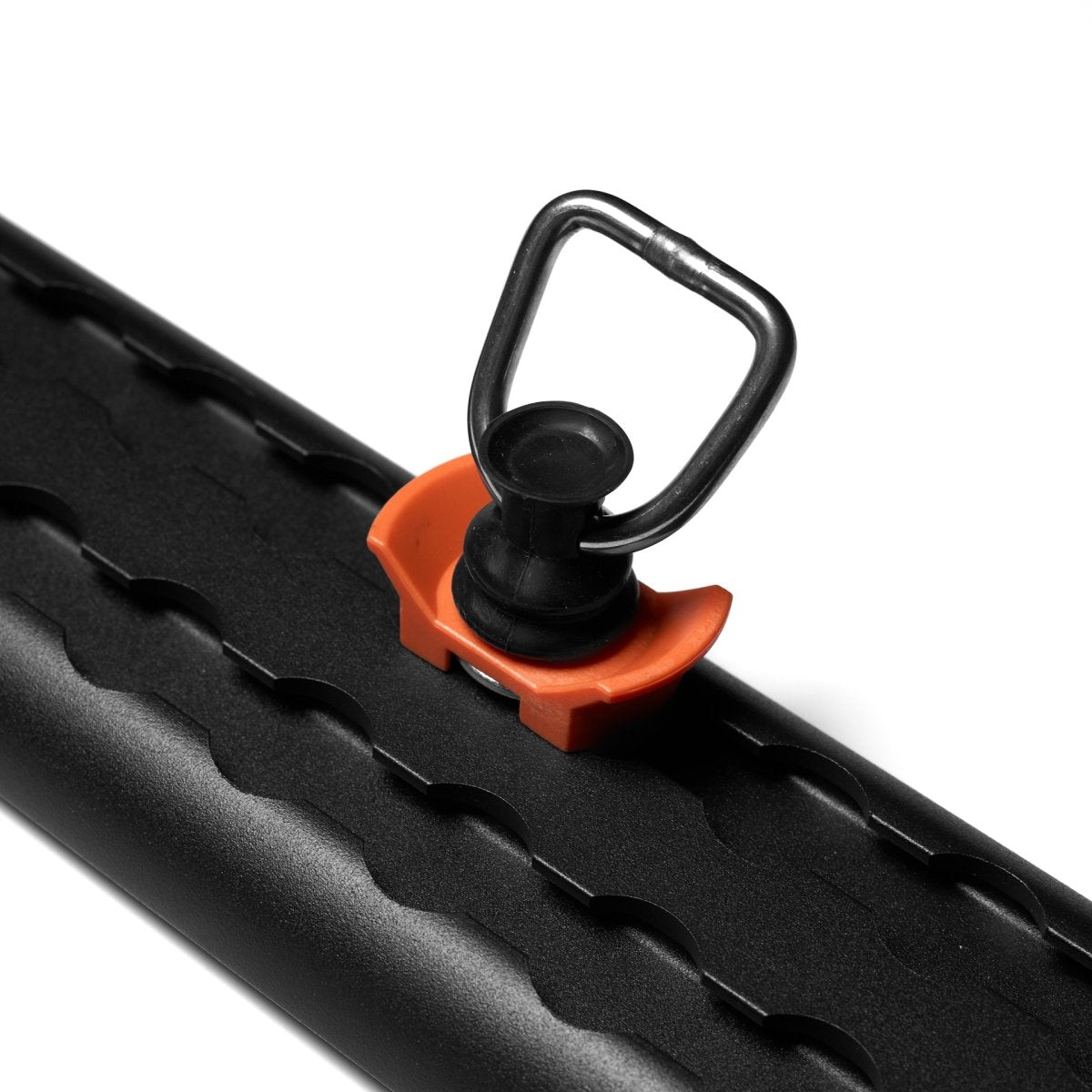 DVA L-Track Tie Down O-Ring Fitting, Orange, 4-Pack