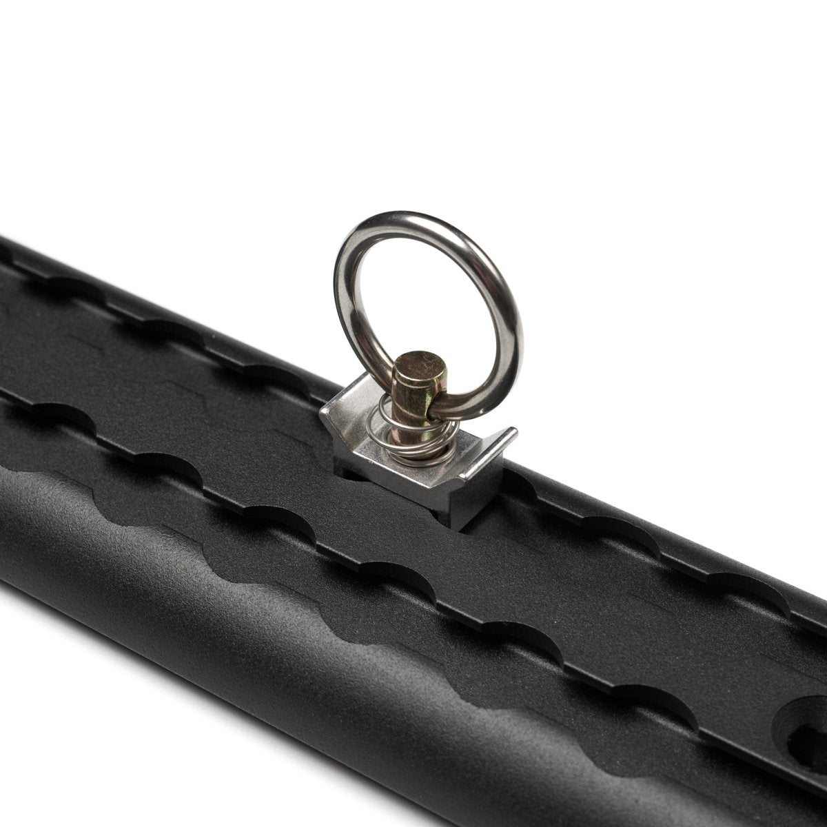 DVA L-Track Tie Down O-Ring Fitting, Silver, 4-Pack