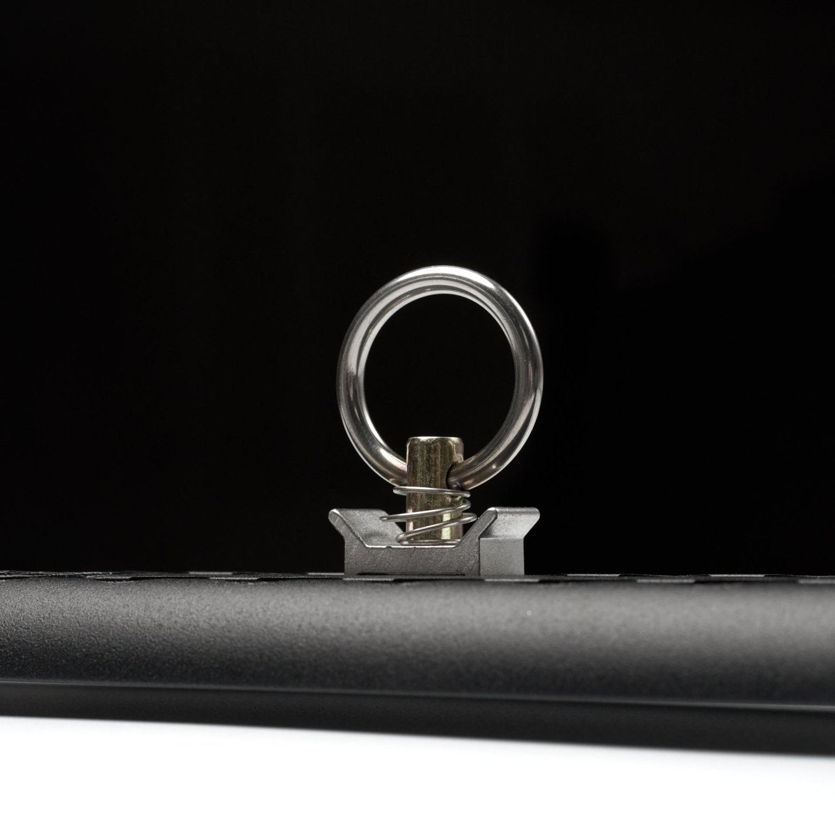 DVA L-Track Tie Down O-Ring Fitting, Silver, 4-Pack