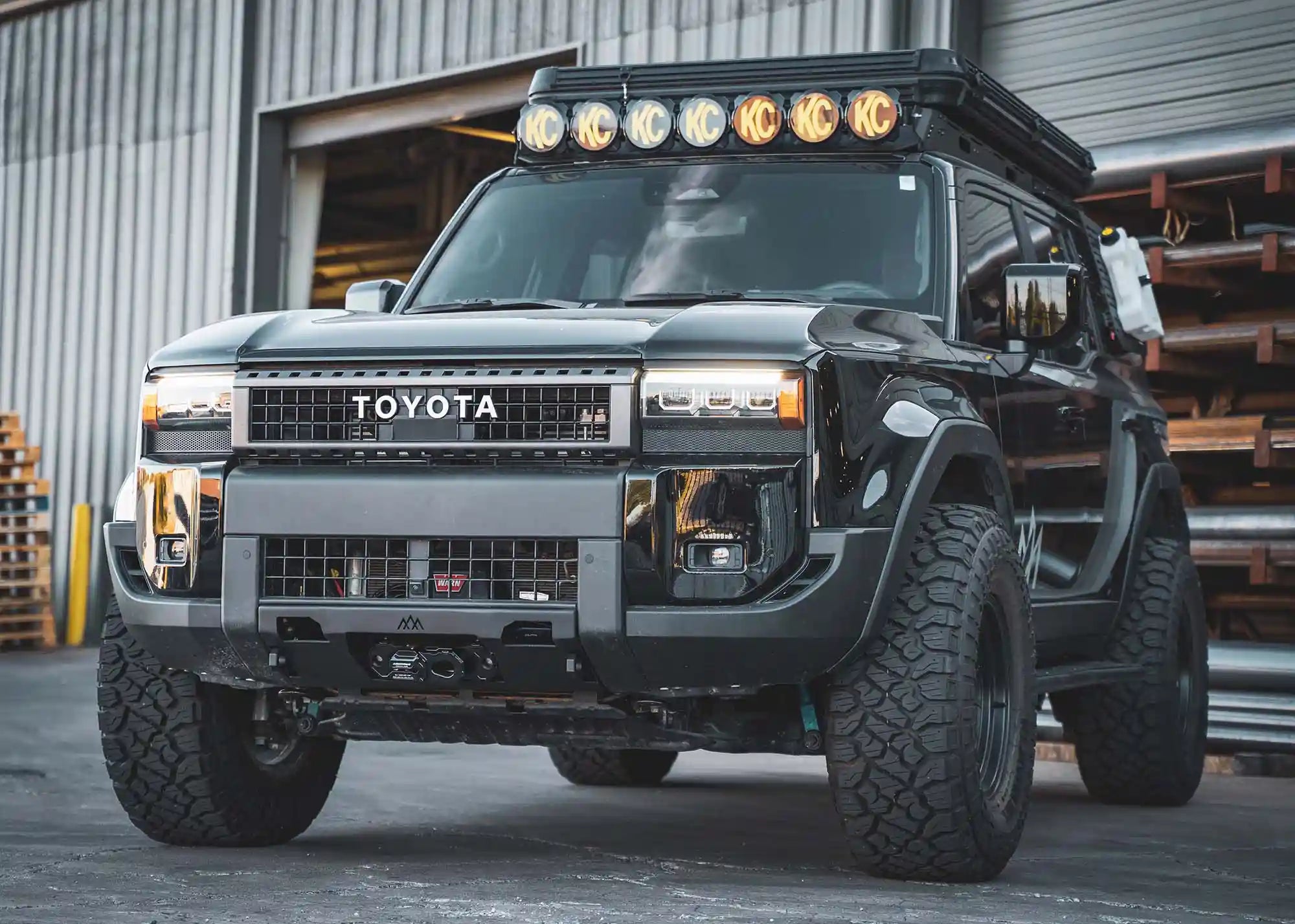 Toyota Land Cruiser 250 Hidden Winch Front Bumper (2024-2025)