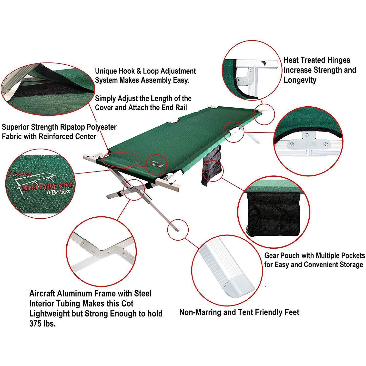 Maine Military Cot HD