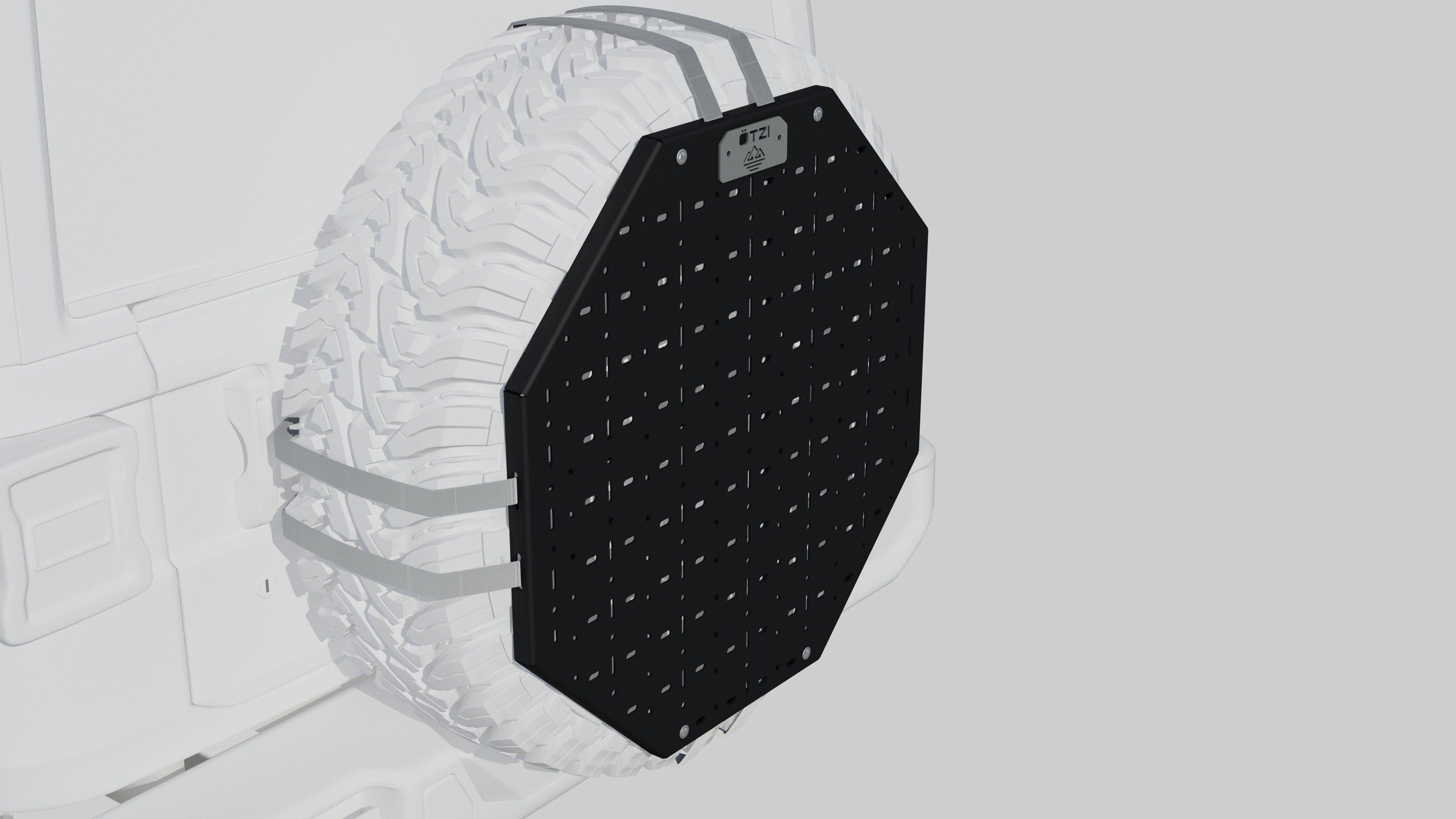 Otzi ModRack Octagon Tire Face Plate 29"-37"