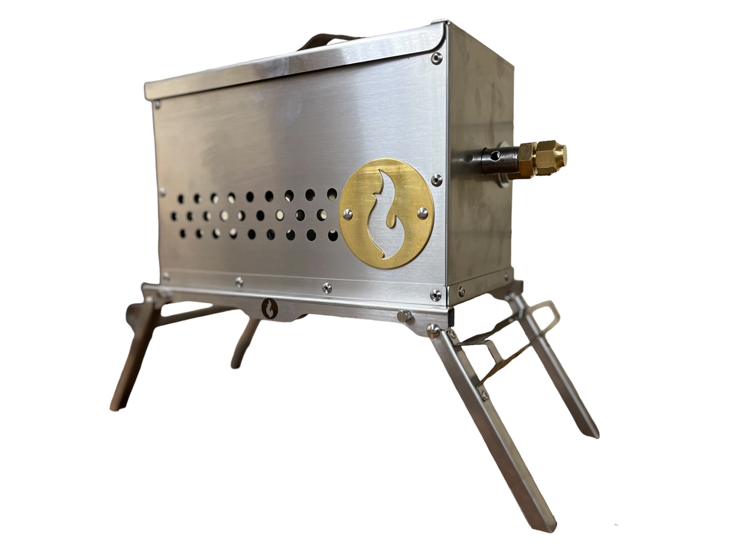 Over-Under Grill Thingy: Stand and Grill In One! LavaBox Portable Campfire- Overland Kitted