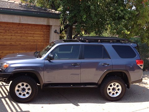 Toyota 4Runner 5th Gen K9 Roof Rack Kit Roof Rack Eezi-Awn- Overland Kitted