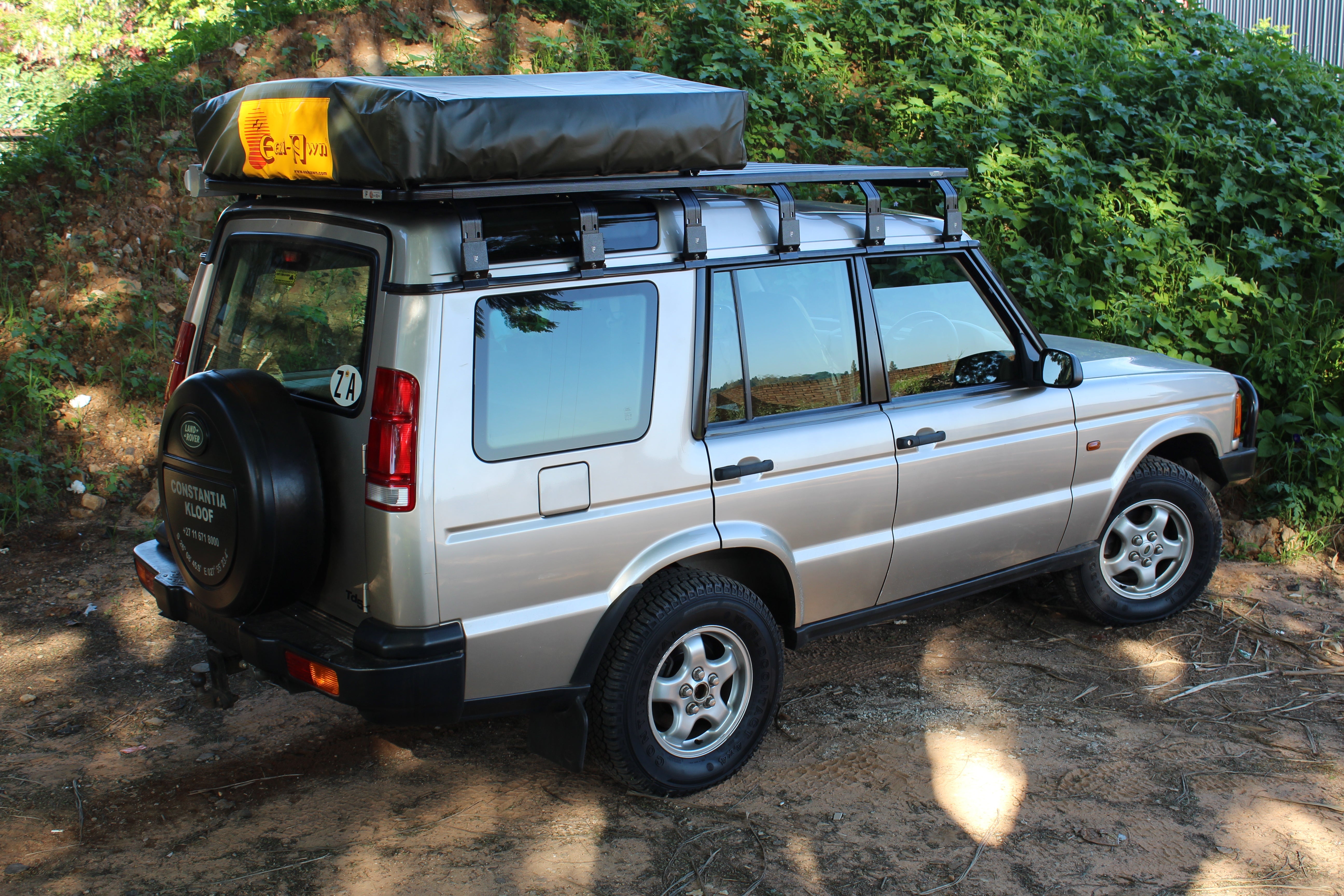 K9 Roof Rack Platform Roof Rack Components Eezi-Awn- Overland Kitted