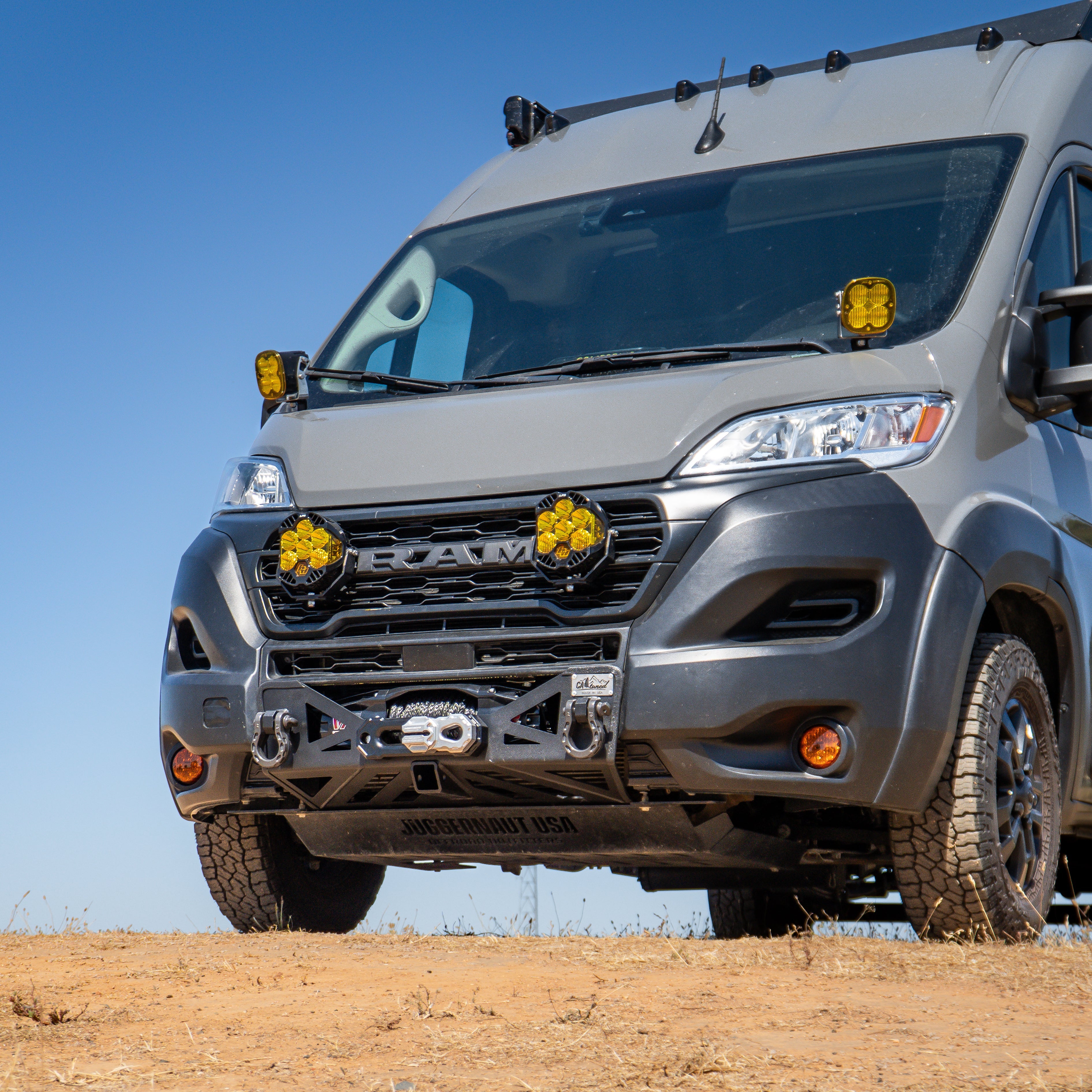 CAtuned Off-Road 2023+ Ram ProMaster Ditch Light Brackets