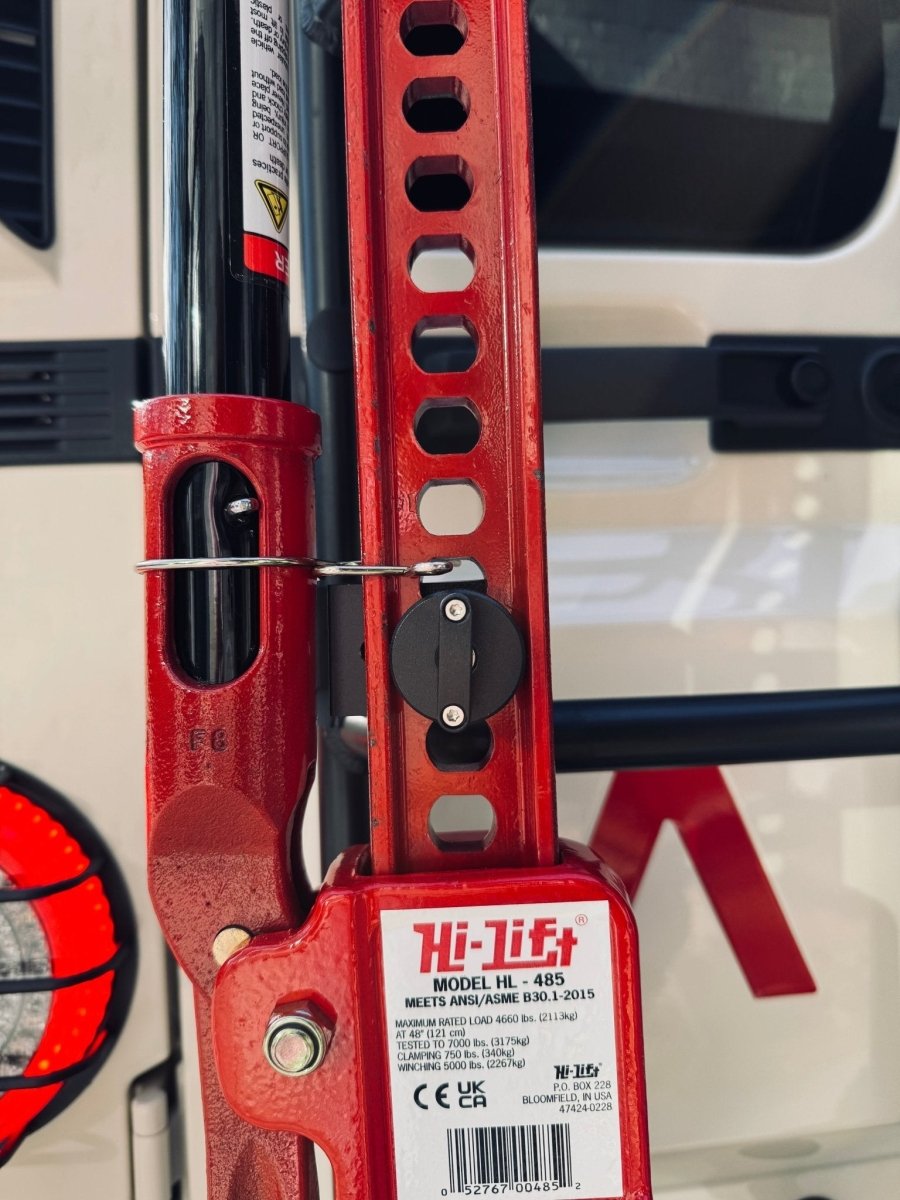 Ladder-Mounted Hi‑Lift Jack Carrier for INEOS Grenadier