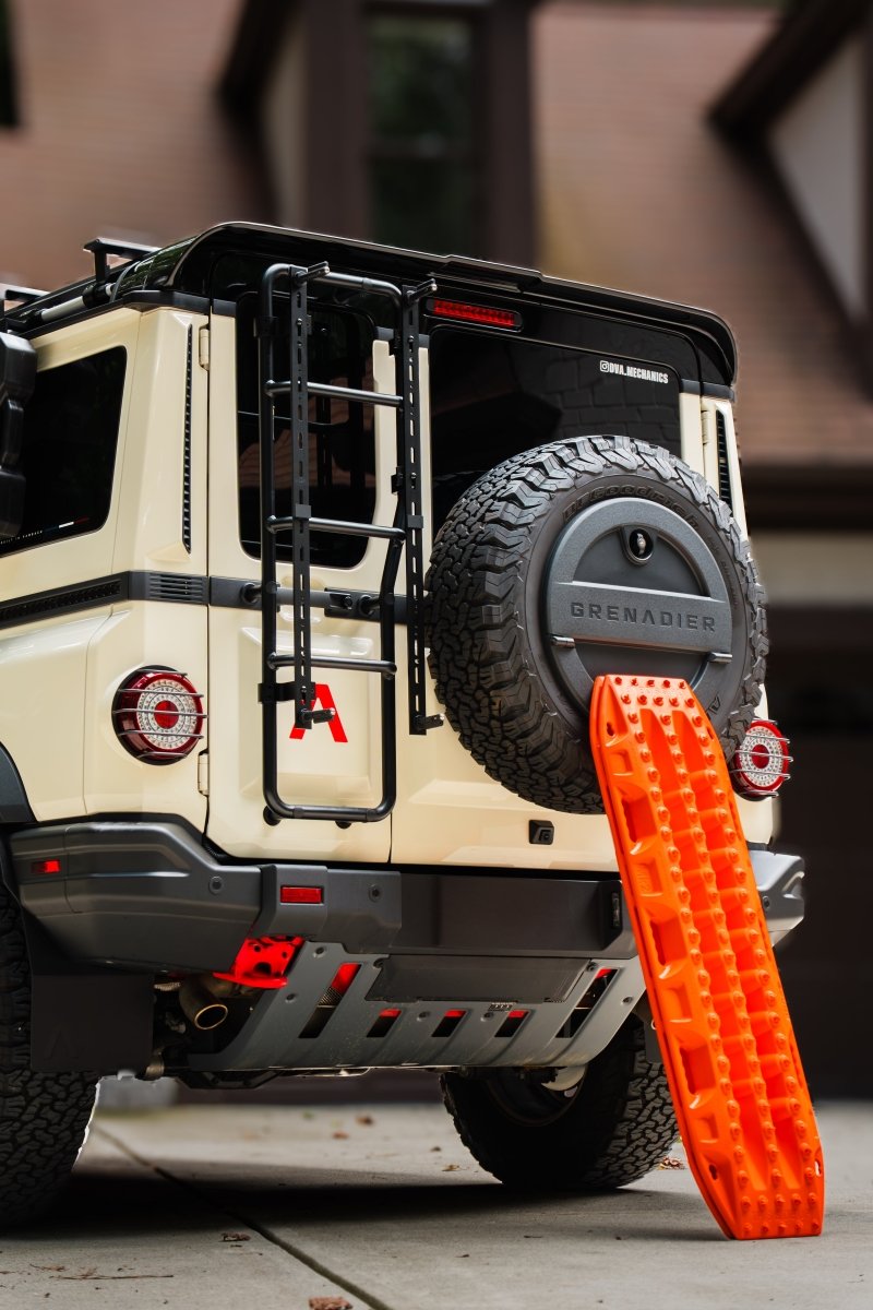 Ladder-Mounted Recovery Board Carrier – MaxTrax MKII & Lite - for INEOS Grenadier