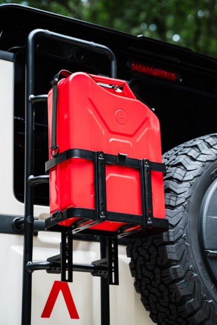 Ladder-Mounted Accessory Carrier – Modular Gear Mount for INEOS Grenadier, Gen 2