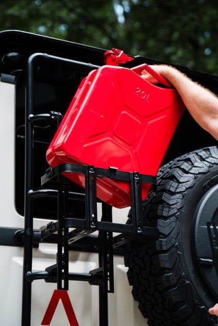 Ladder-Mounted Accessory Carrier – Modular Gear Mount for INEOS Grenadier, Gen 2