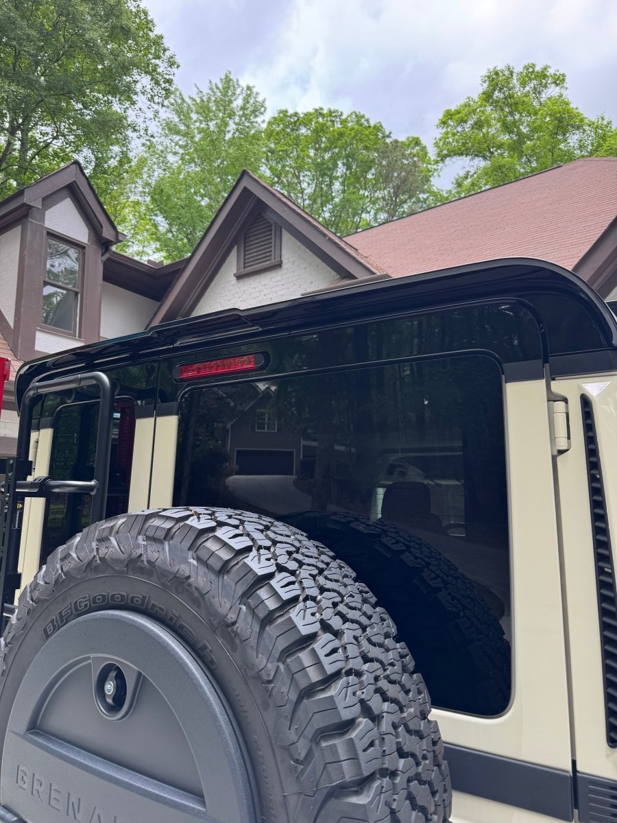 Rear Spoiler for INEOS Grenadier | Gloss Black or Unpainted