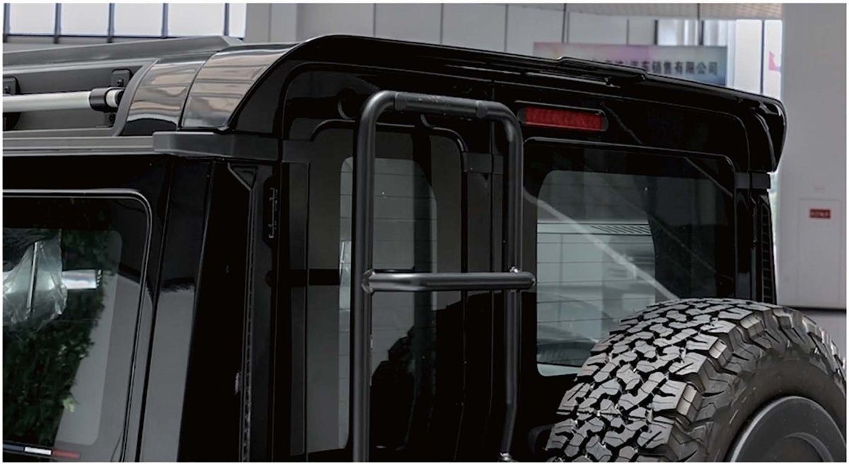 Rear Spoiler for INEOS Grenadier | Gloss Black or Unpainted