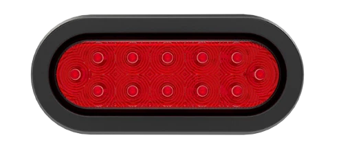 60-002-1 Oval 24V Red Stop-Tail 1706A
