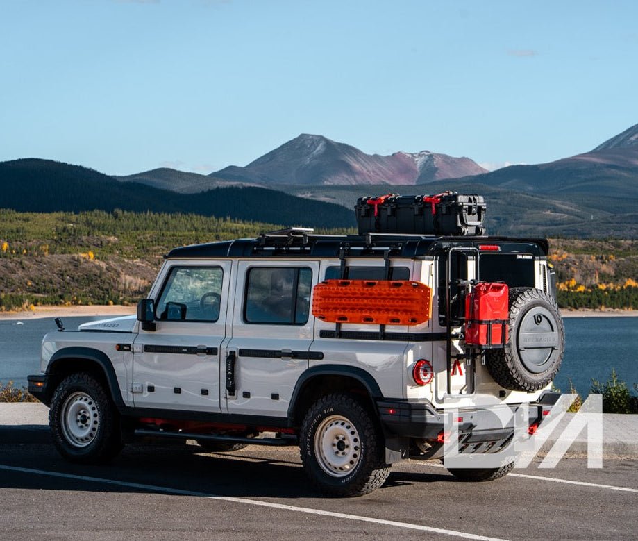 Side-Mounted Accessory Carrier for INEOS Grenadier Gen 2