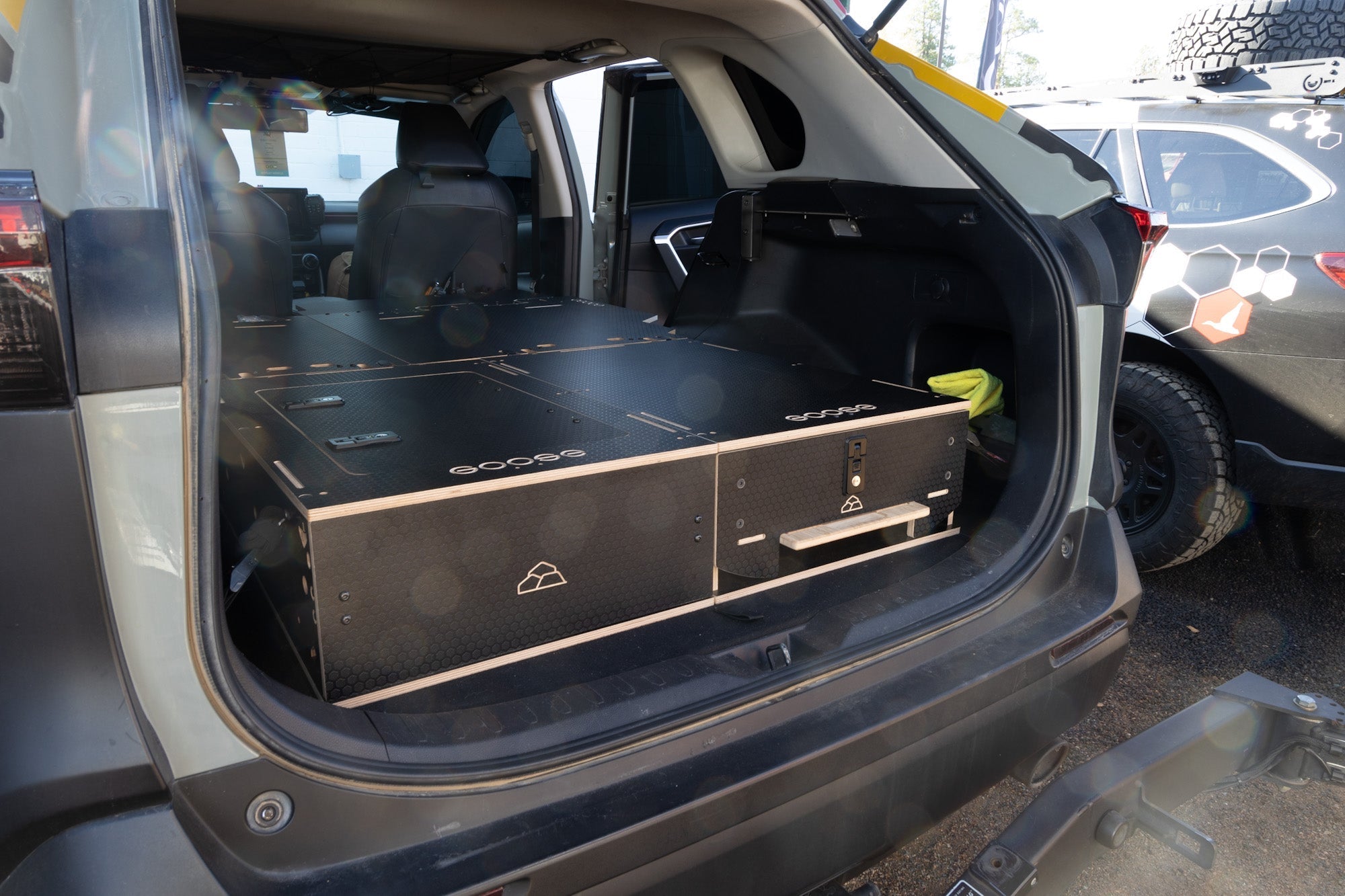 Sleep and Storage Package - Subaru Outback 2015-2019 5th Gen. Packages Goose Gear- Overland Kitted
