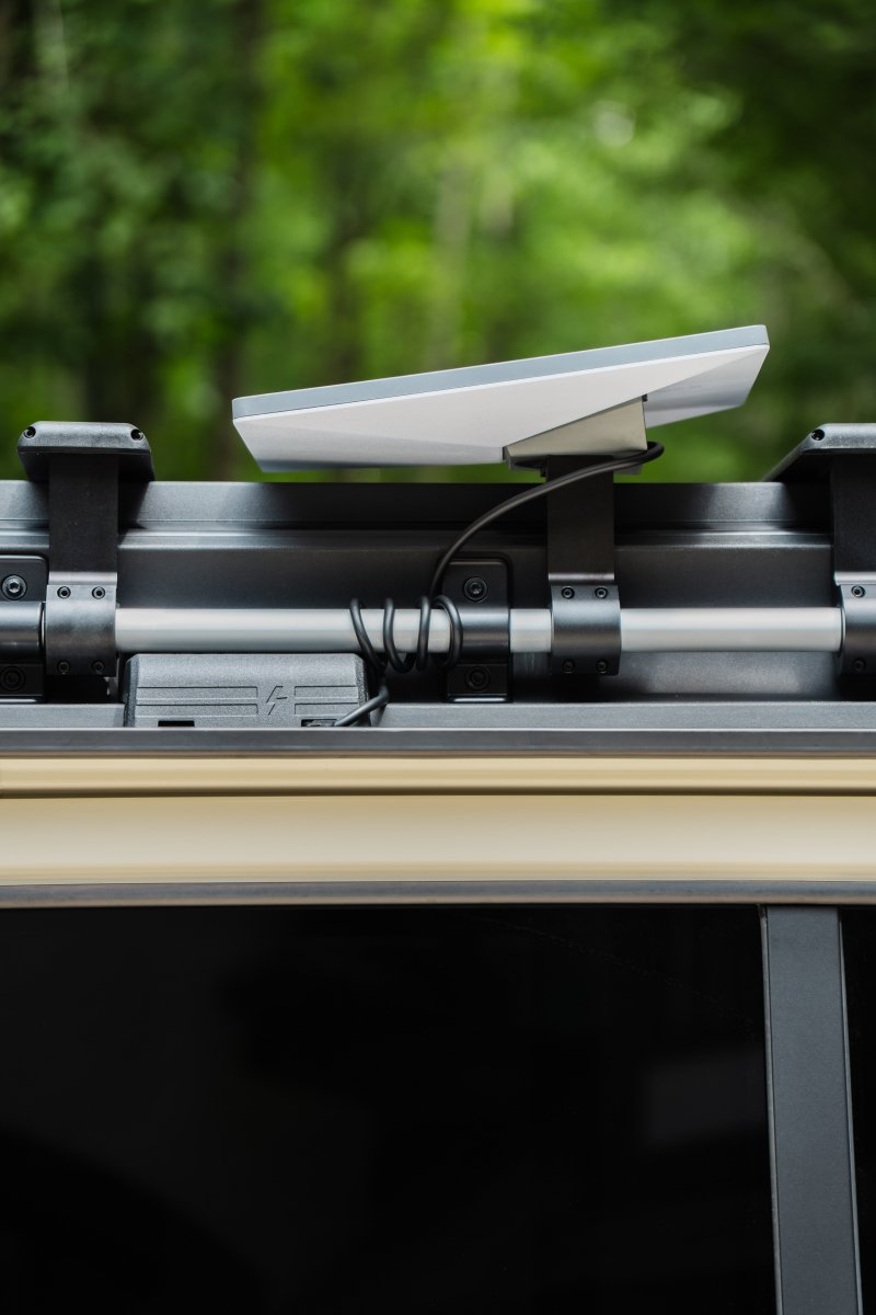 Starlink Mini Roof Mount v2 – Rail & Kickstand for INEOS Grenadier