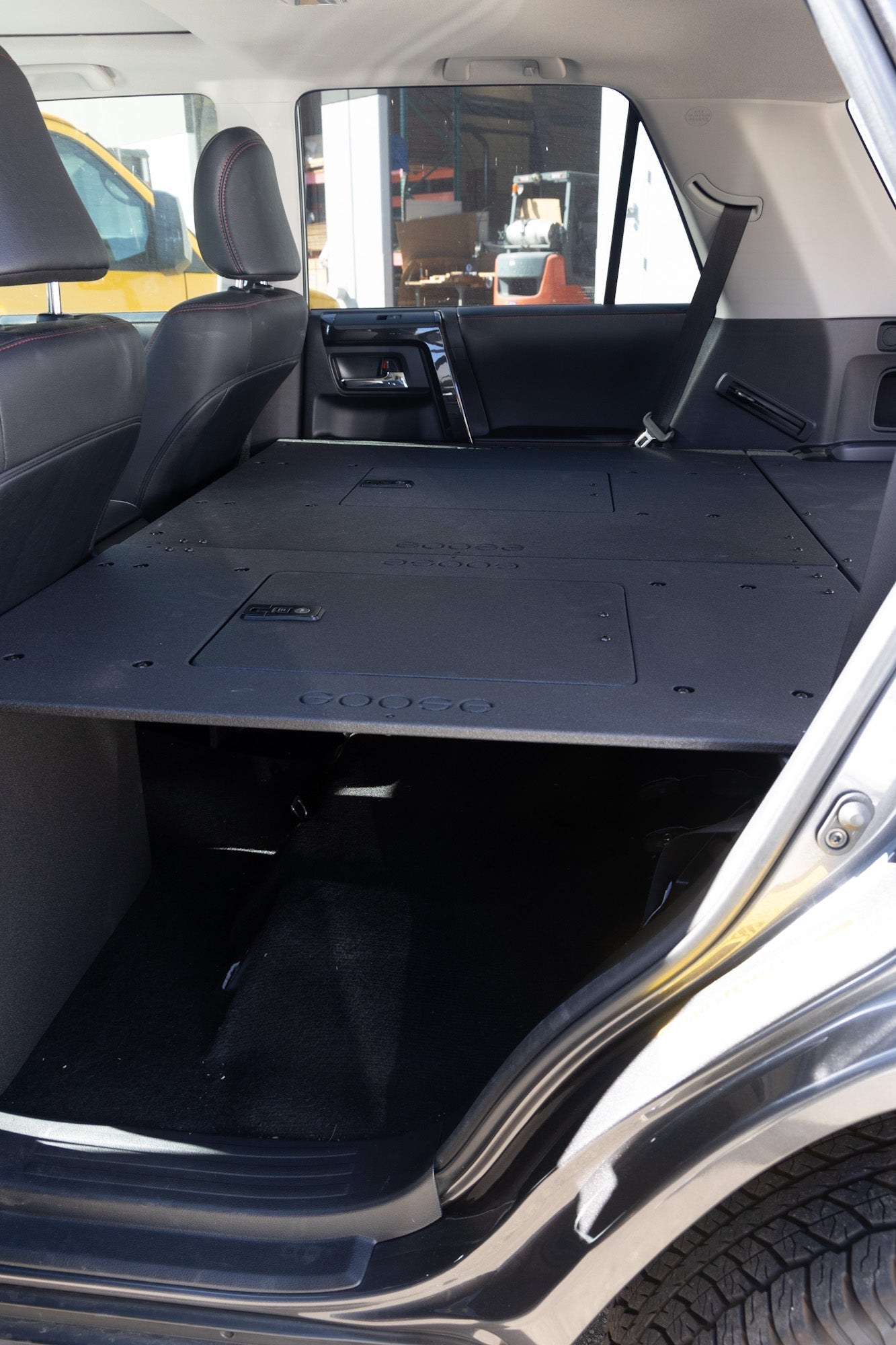 Stealth Sleep and Storage Package with Fitted Top Plate for Toyota 4Runner 2010-2024 5th Gen. Packages Goose Gear- Overland Kitted