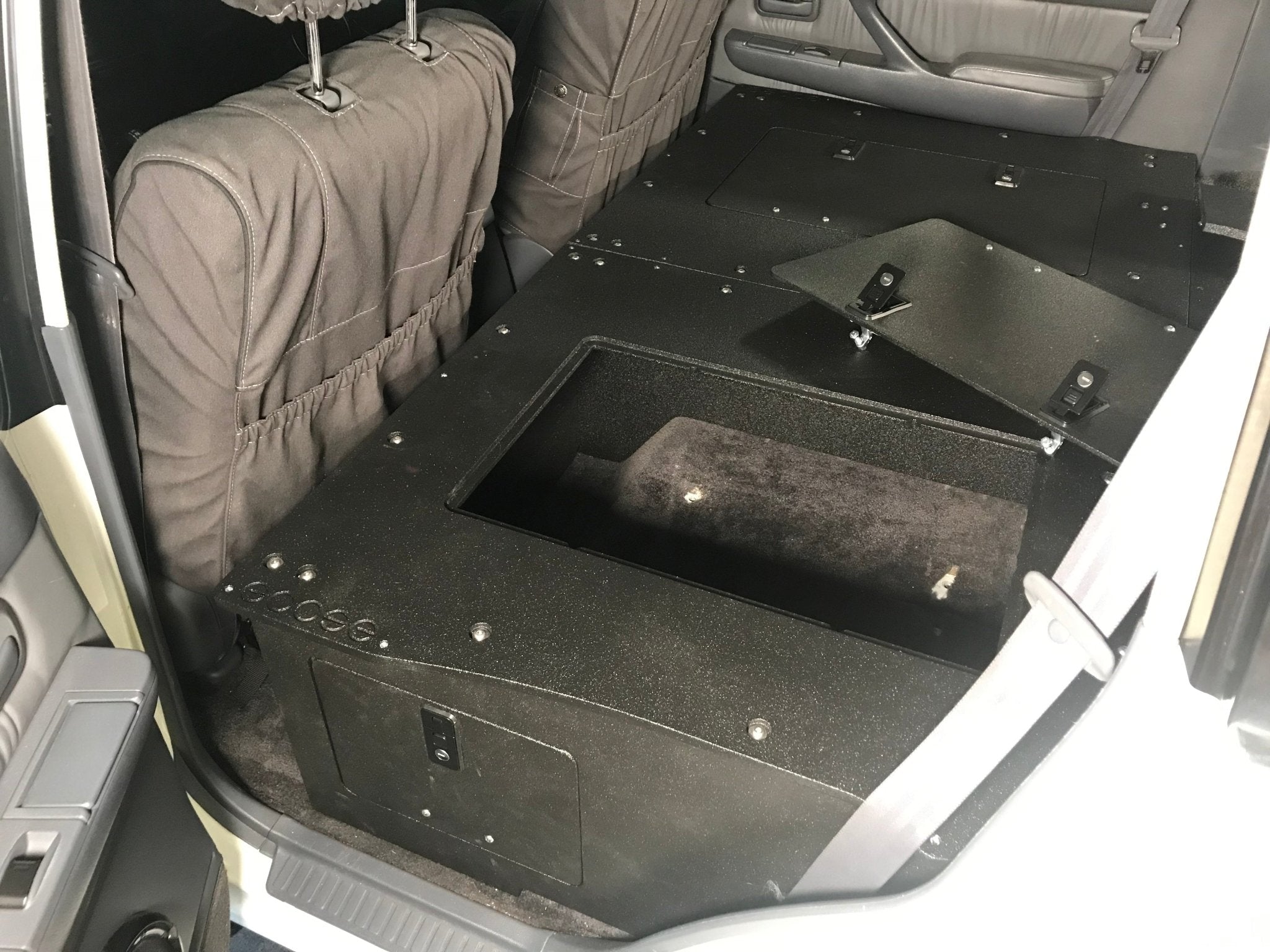 Stealth Sleep and Storage Packaged for Toyota Land Cruiser 1991-1997 80 Series - 43-3/8" W x 8" H x 40" D Drawers Goose Gear- Overland Kitted