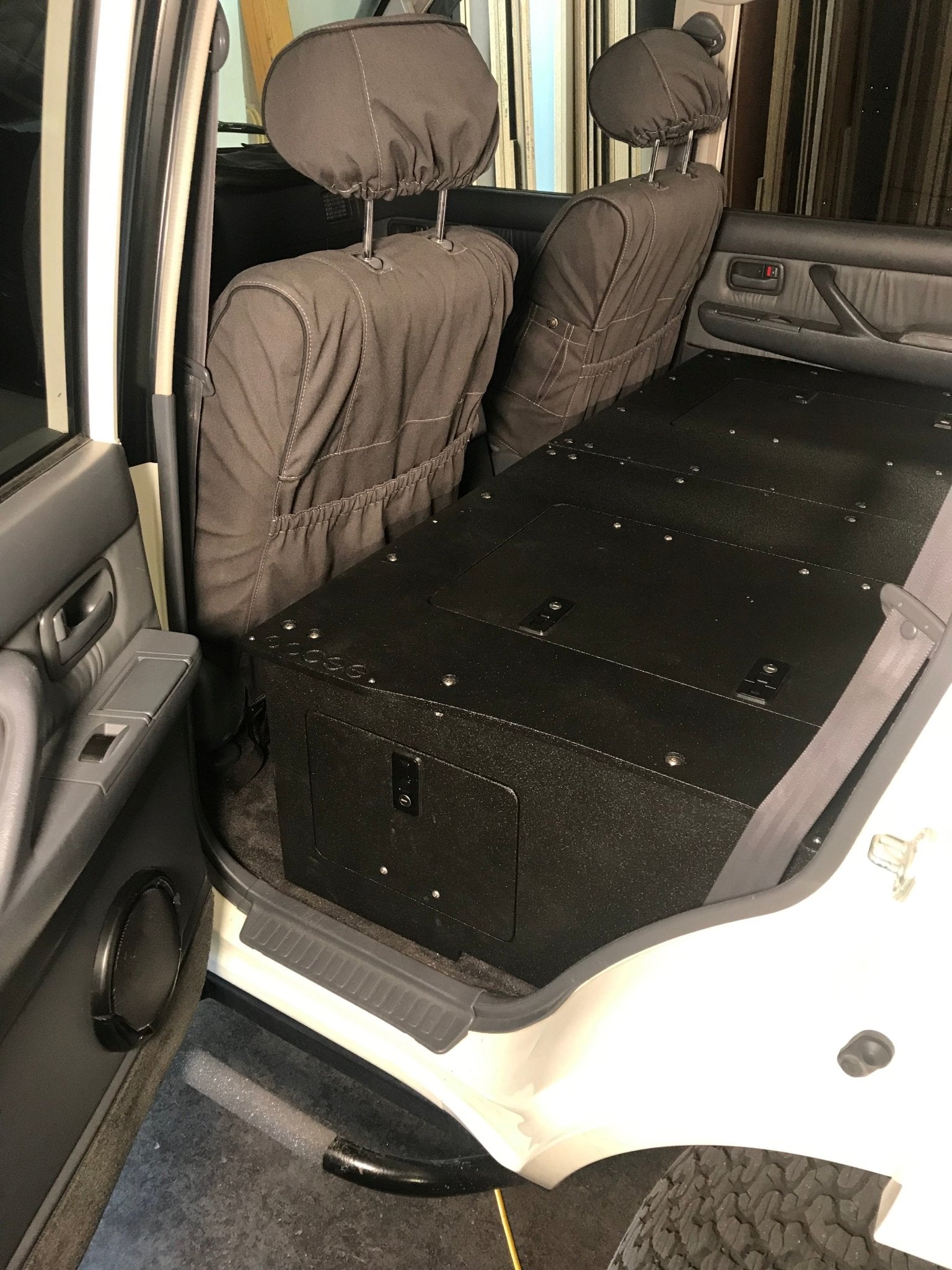 Stealth Sleep and Storage Packaged for Toyota Land Cruiser 1991-1997 80 Series - 43-3/8" W x 8" H x 40" D Drawers Goose Gear- Overland Kitted