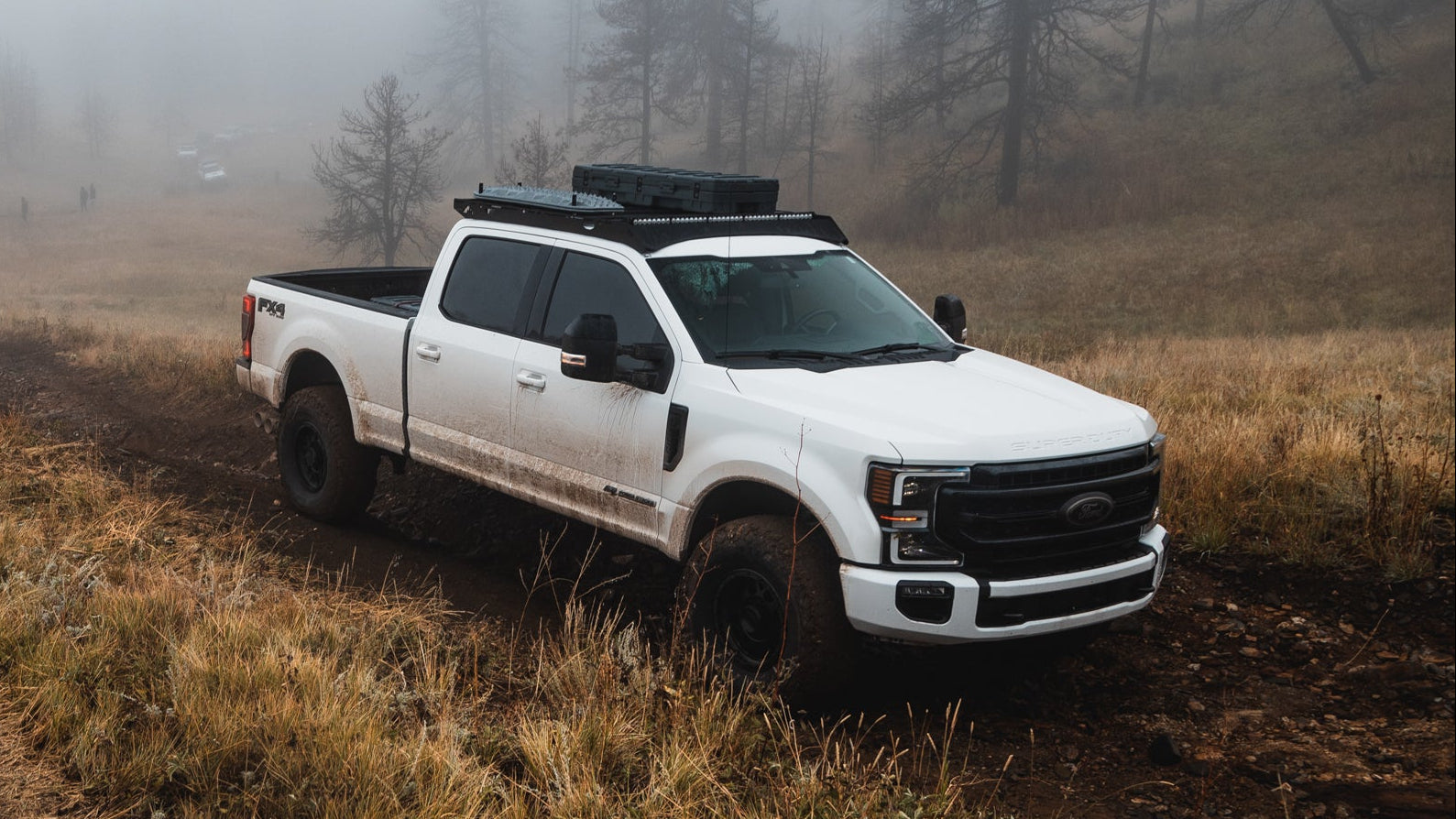 Ford Super Duty Roof Rack (2017-2026, F-250/F-350/F-450) | Sherpa Thunder