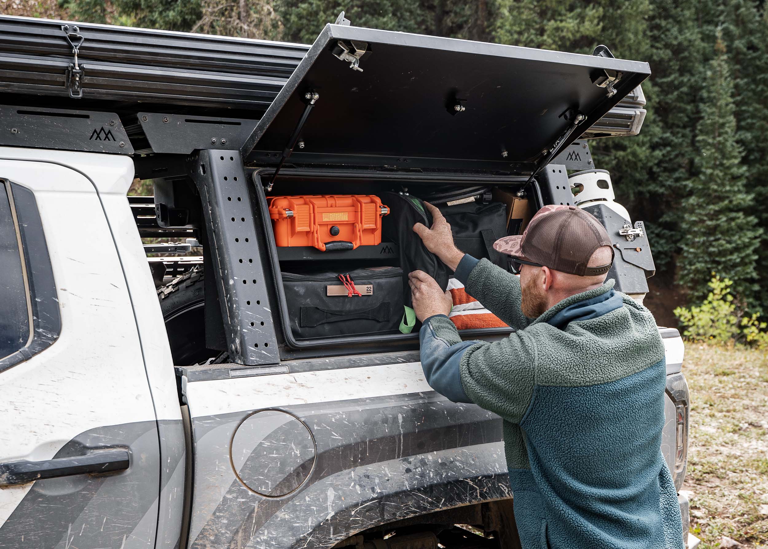 Overland Bed Rack Storage Box - Toyota Tacoma