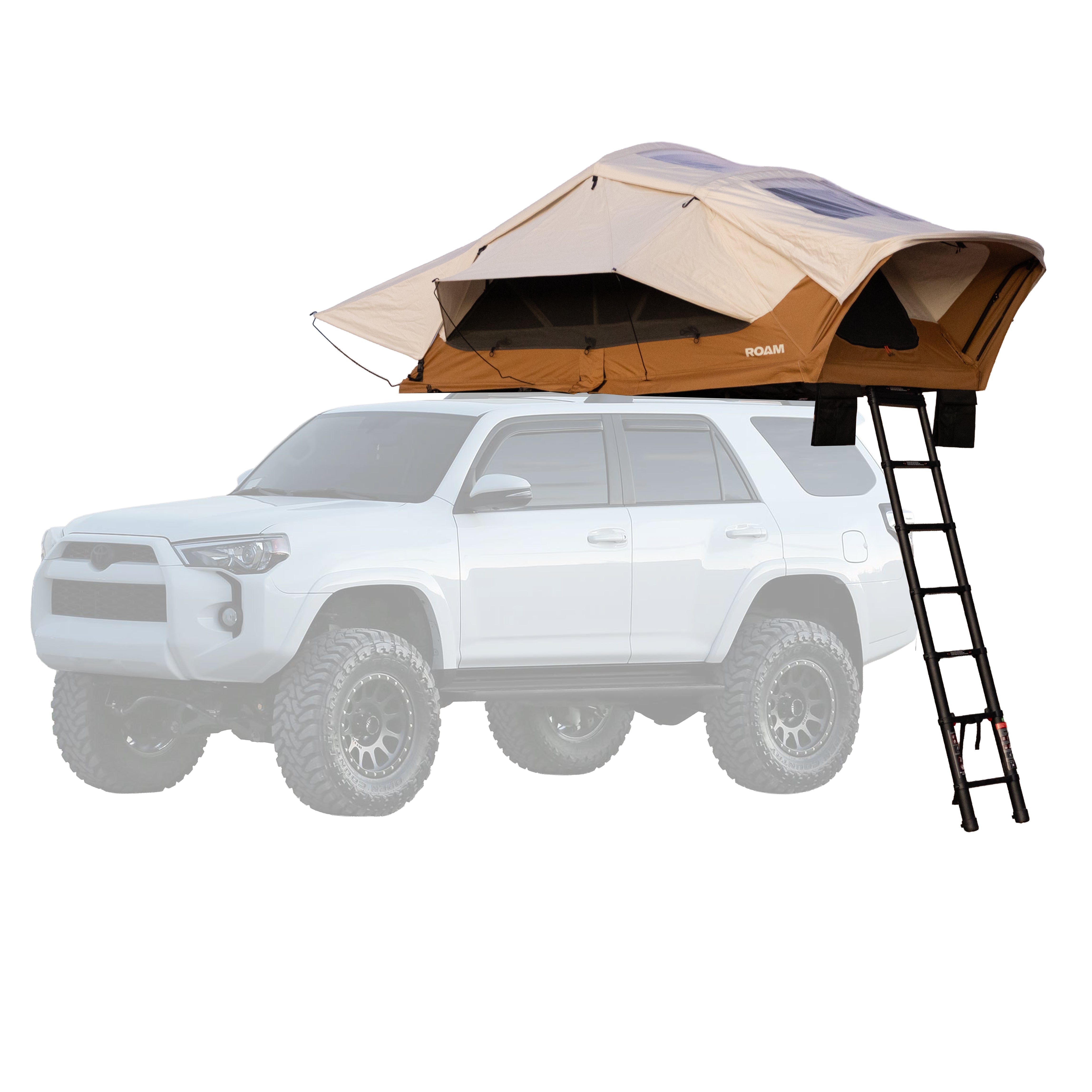 ROAM Vagabond 2.0 rooftop tent in Sand