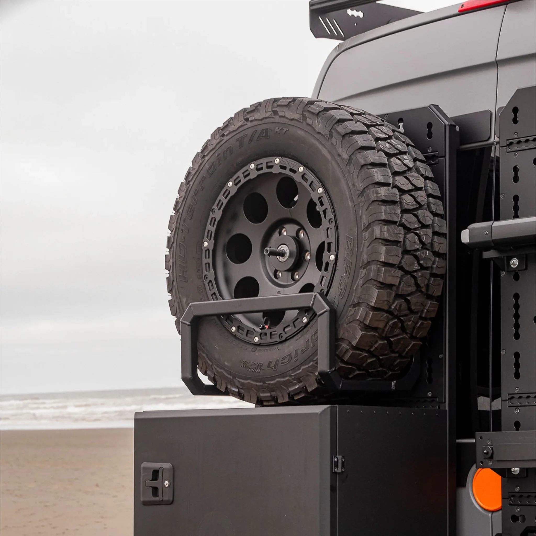 Spare Wheel Carrier for Rear Cargo Carrier – XBULL