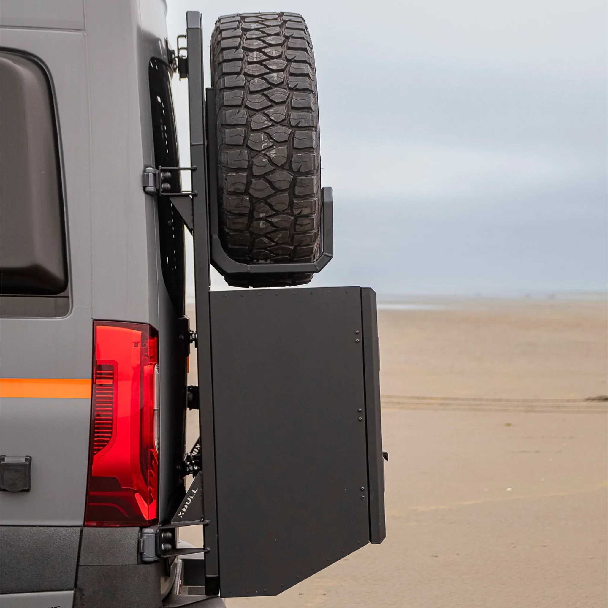 Spare Wheel Carrier for Rear Cargo Carrier – XBULL