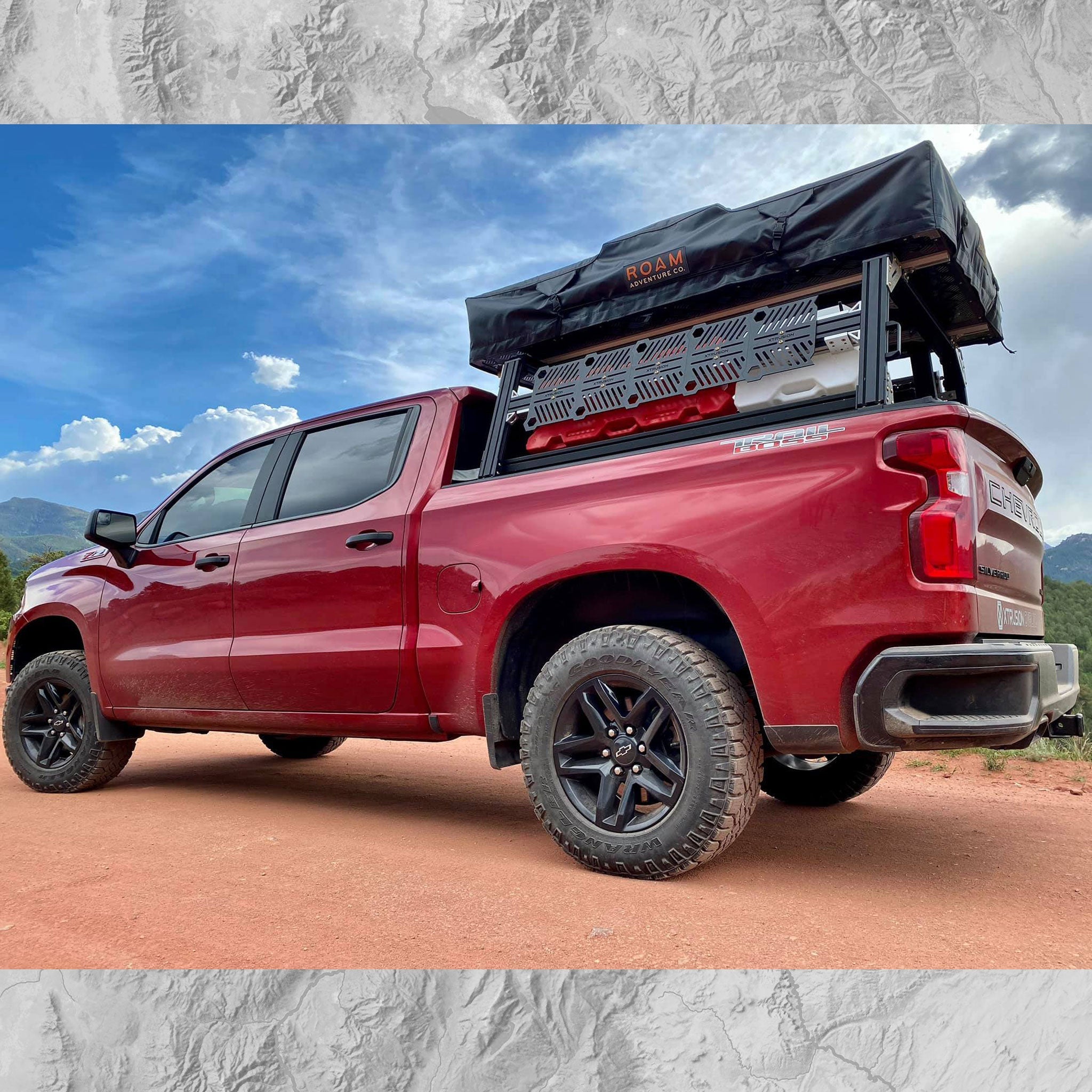 XTR1 Bed Rack for Retrax XR Cover - Chevrolet Silverado & GMC Sierra 1500