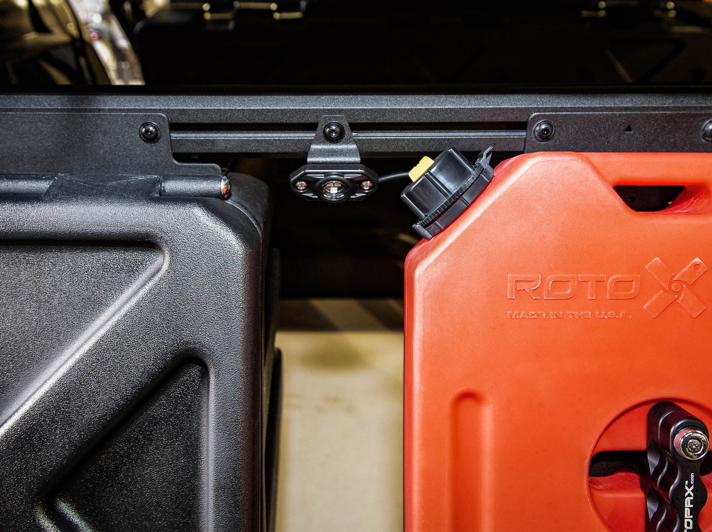 KC 339 light bracket installed