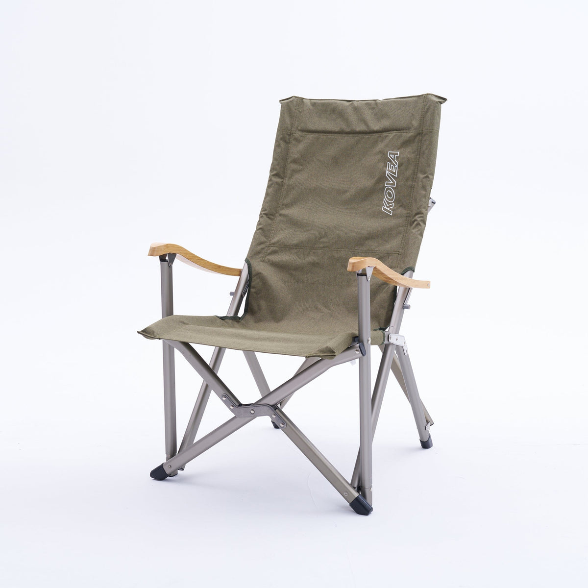 Field Luxury Chair II Khaki (Green)  Furniture Kovea- Overland Kitted