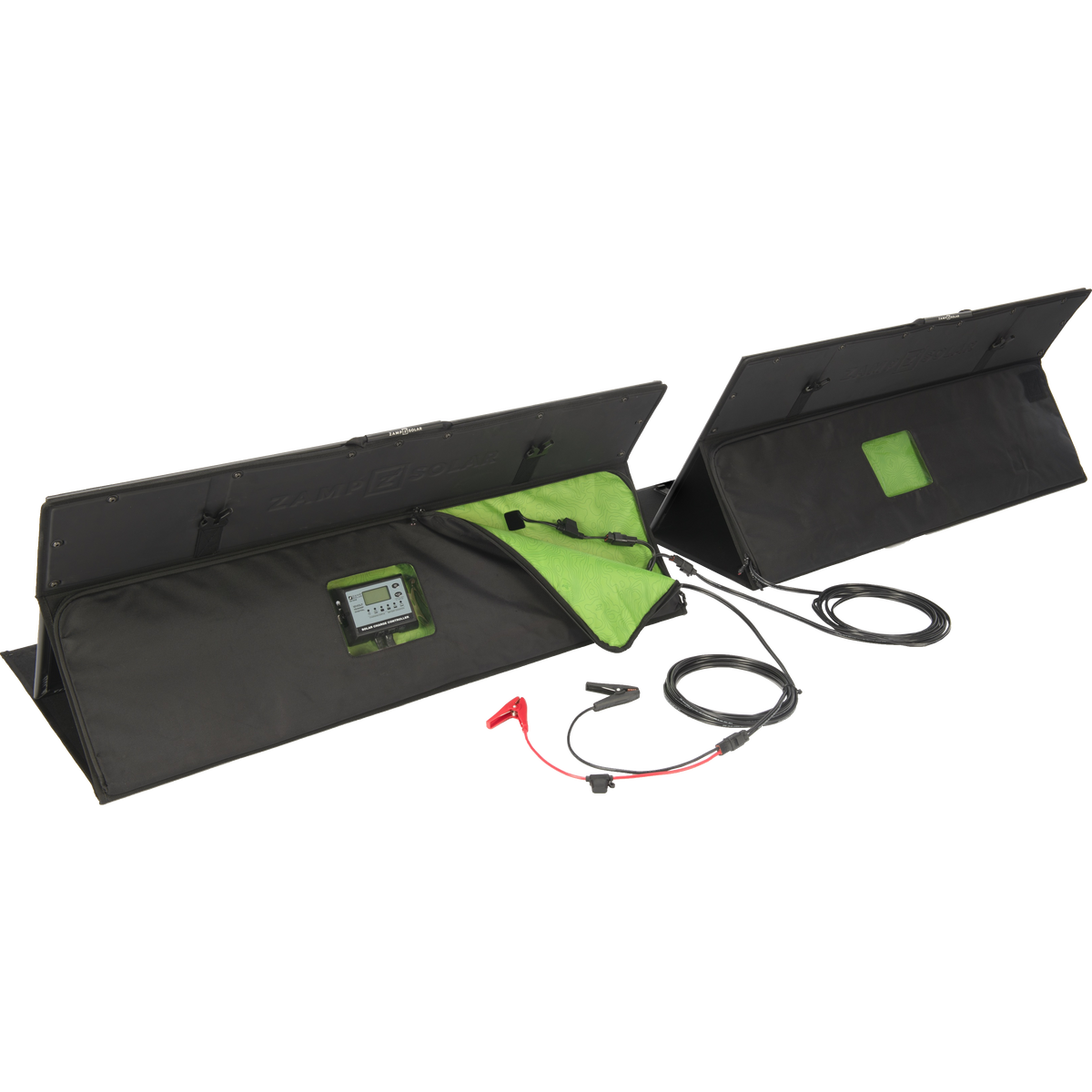 OBSIDIAN® SERIES 200-Watt Combo Kit - Regulated  Portable Kit Zamp Solar- Overland Kitted