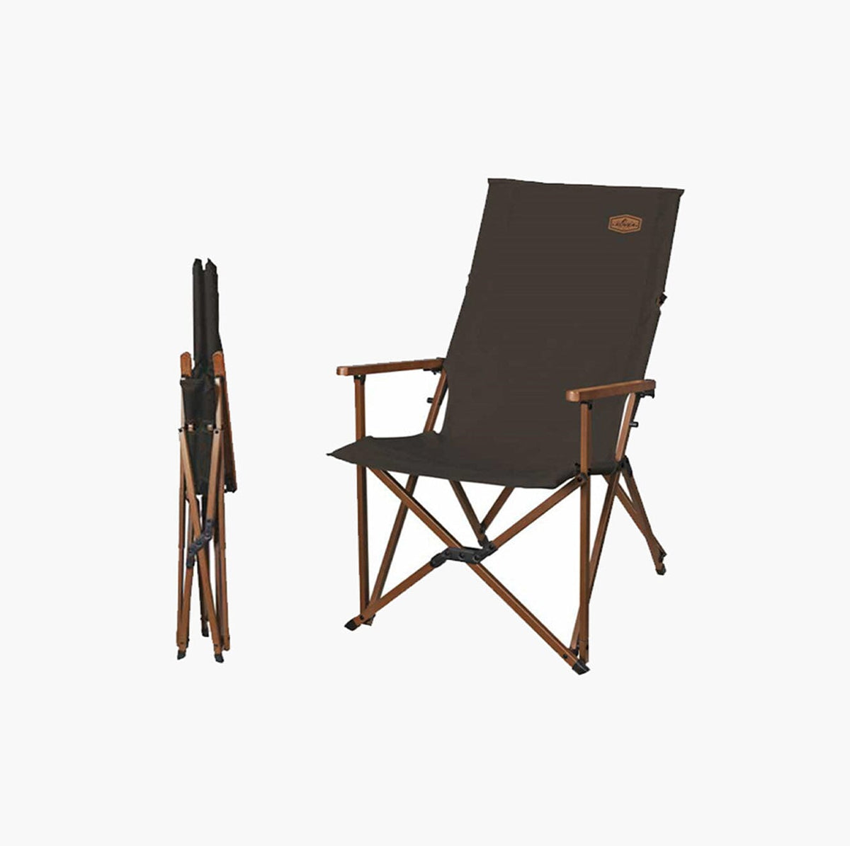 WS Relax Chair Dark Brown Furniture Kovea- Overland Kitted