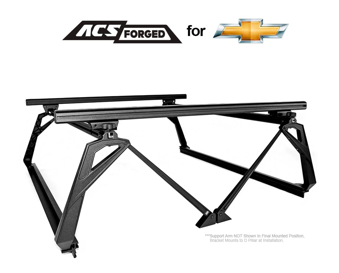 Active Cargo System - Forged - Chevrolet  active-cargo-system Leitner Designs- Overland Kitted