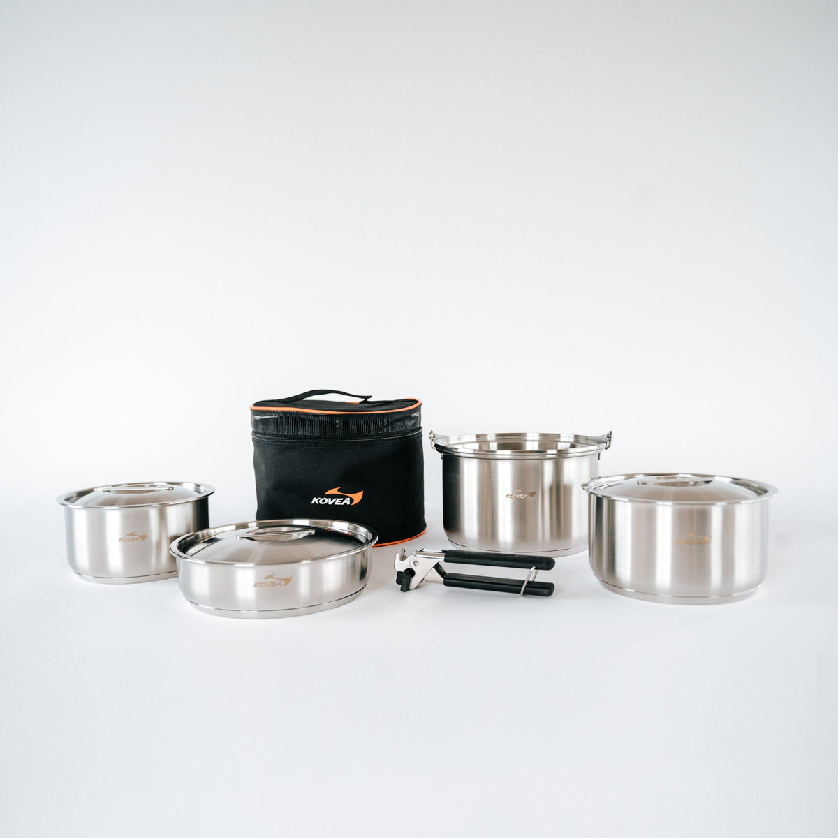 Triple Stainless Cookware L  Cookware Kovea- Overland Kitted