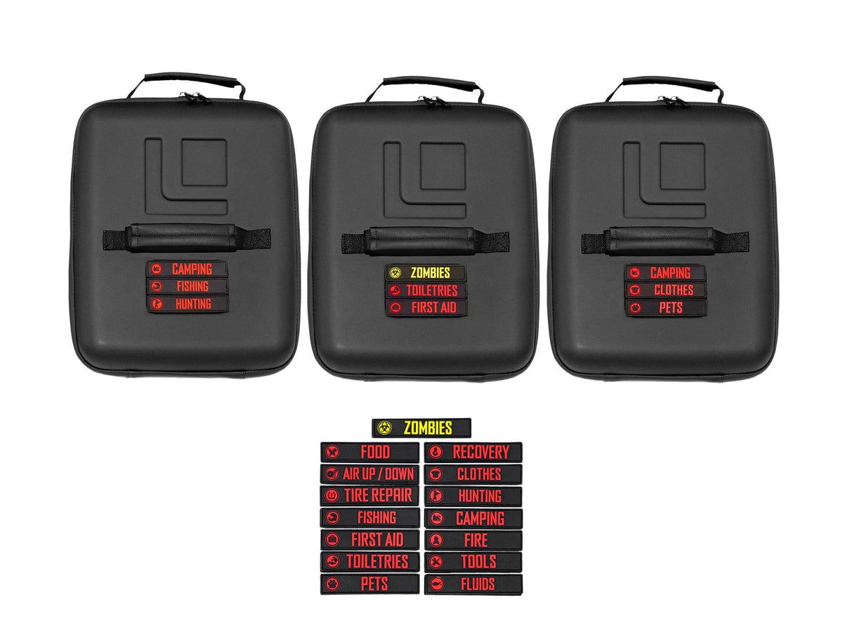 GearBAG 3 Pack + Patch Kit  accessories Leitner Designs- Overland Kitted