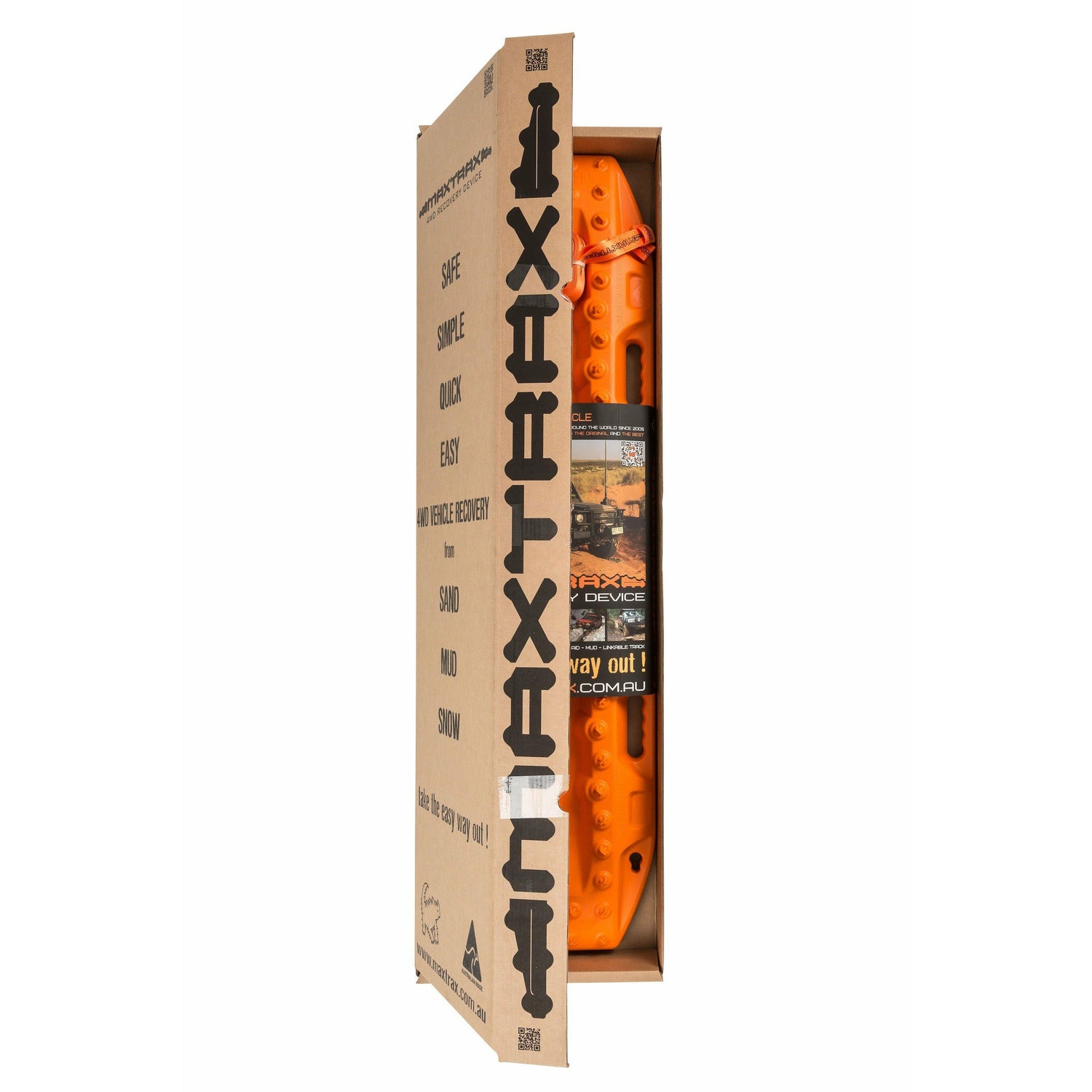 MAXTRAX MKII Signature Orange Recovery Boards Recovery Gear MAXTRAX- Overland Kitted