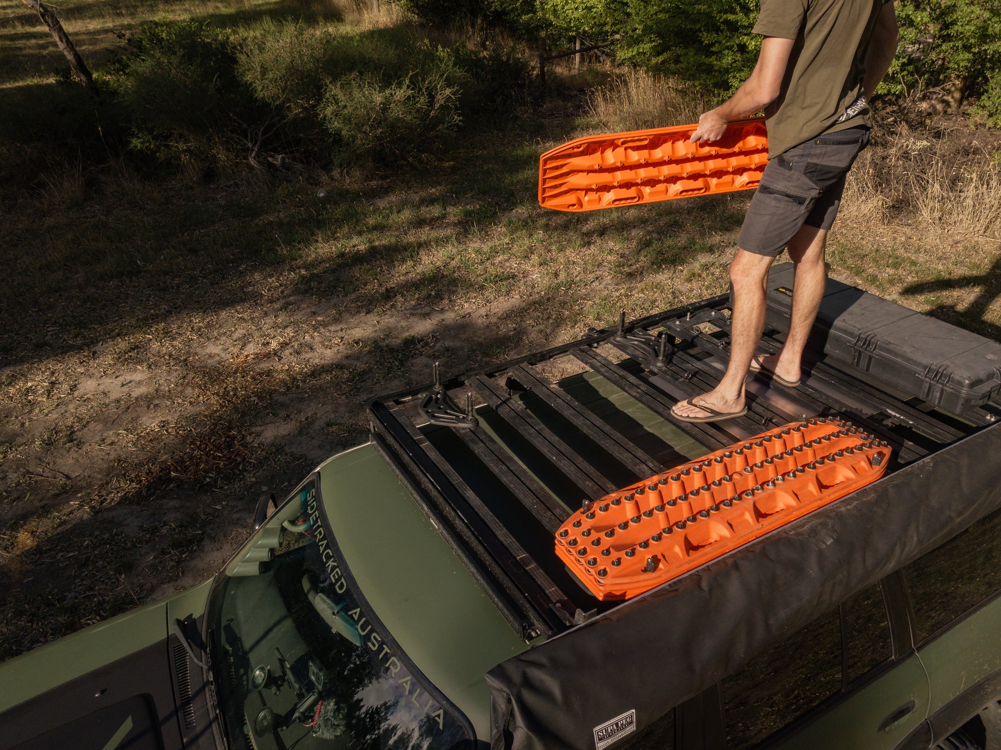 MAXTRAX Flat Rack Mount Rack Accessories MAXTRAX- Overland Kitted