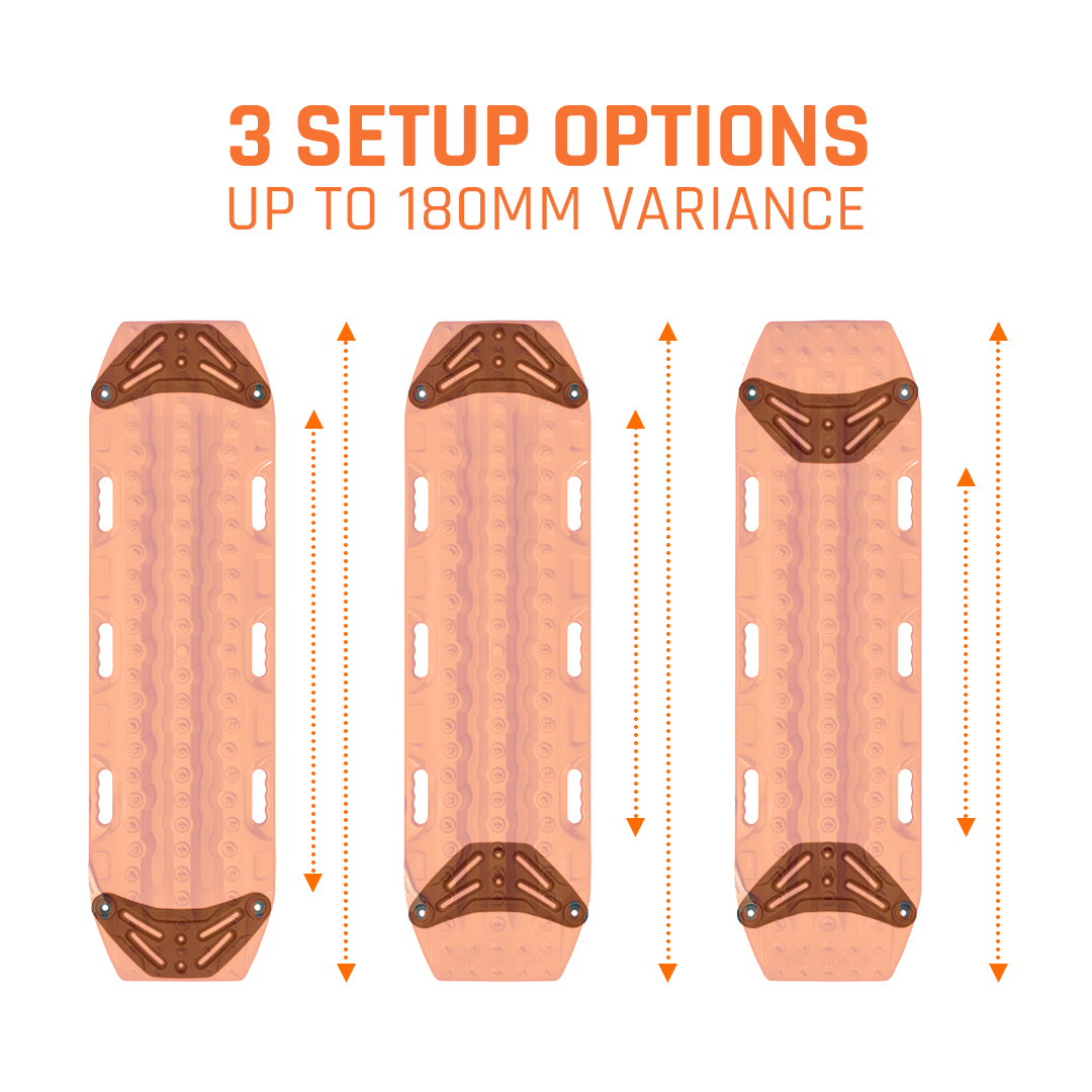 MAXTRAX Flat Rack Mount Rack Accessories MAXTRAX- Overland Kitted