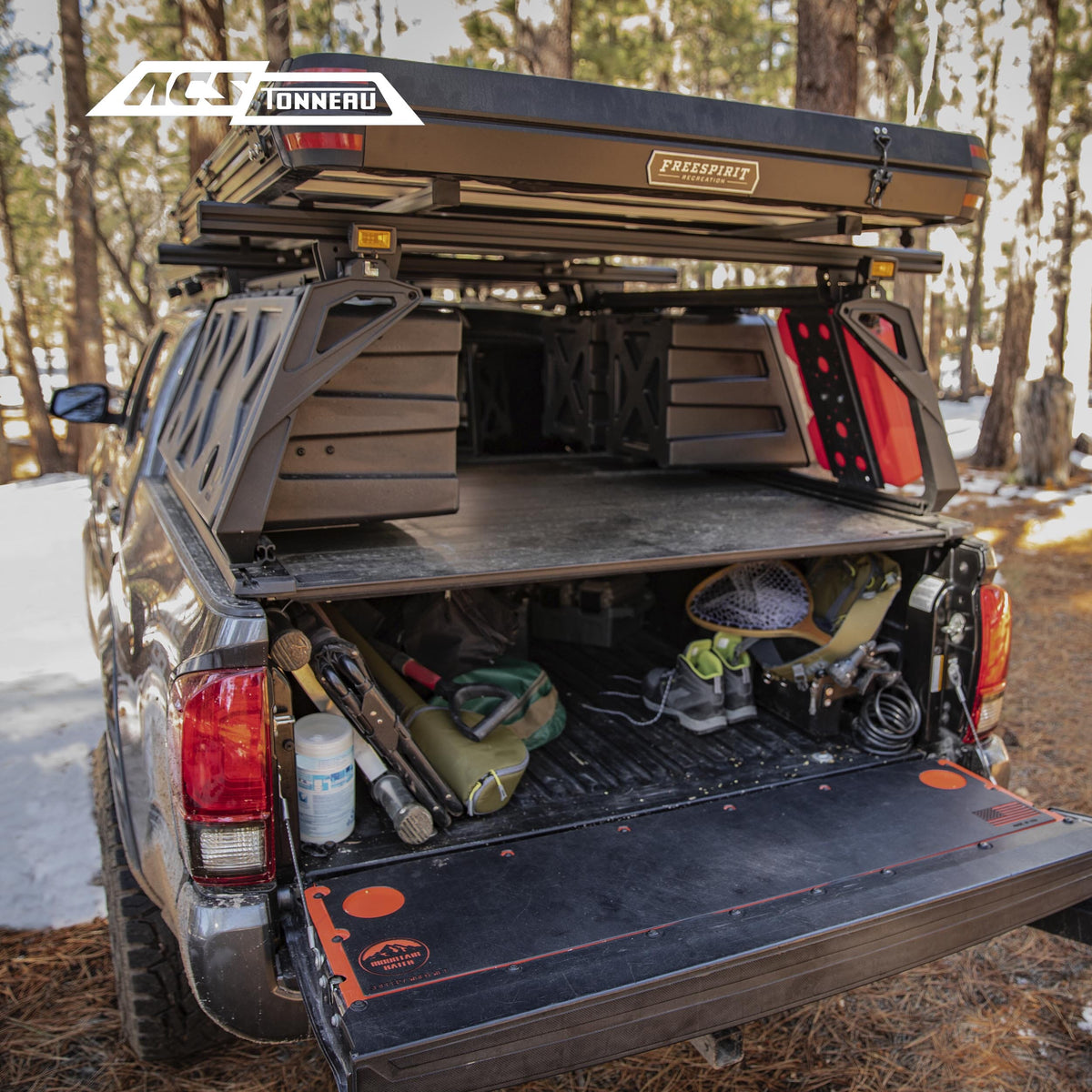 ACS Forged Tonneau - Rack Only - Nissan  active-cargo-system Leitner Designs- Overland Kitted