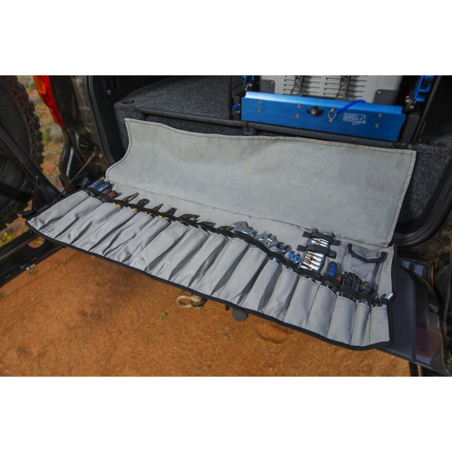 Large Tool Roll Storage & Organization MSA 4X4- Overland Kitted