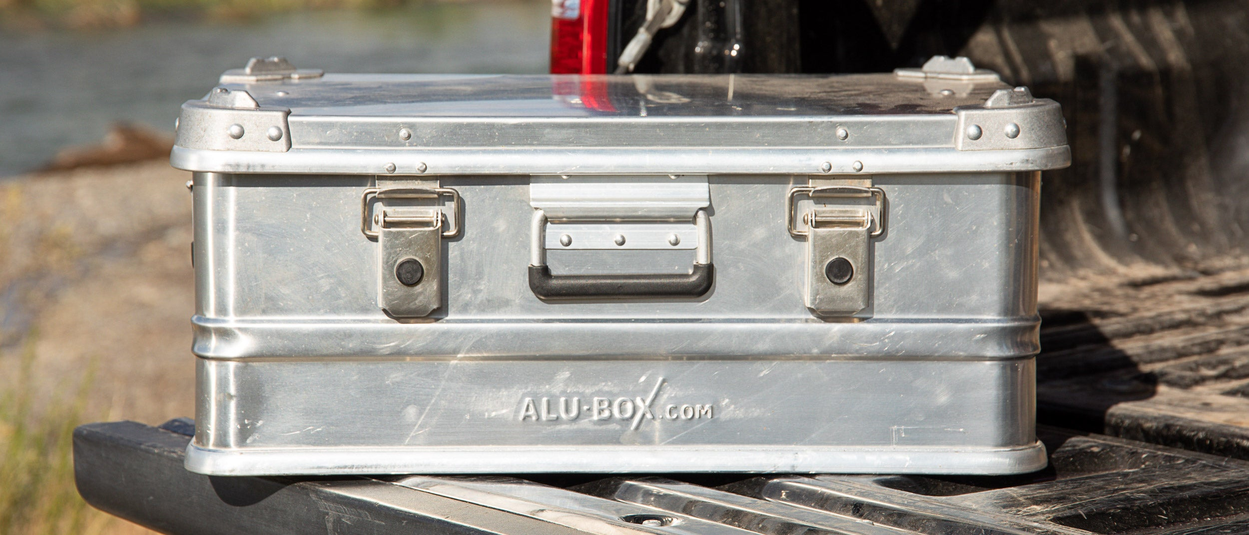 AluBox aluminum cases for secure gear storage, designed for overlanding, expeditions, and professional use.