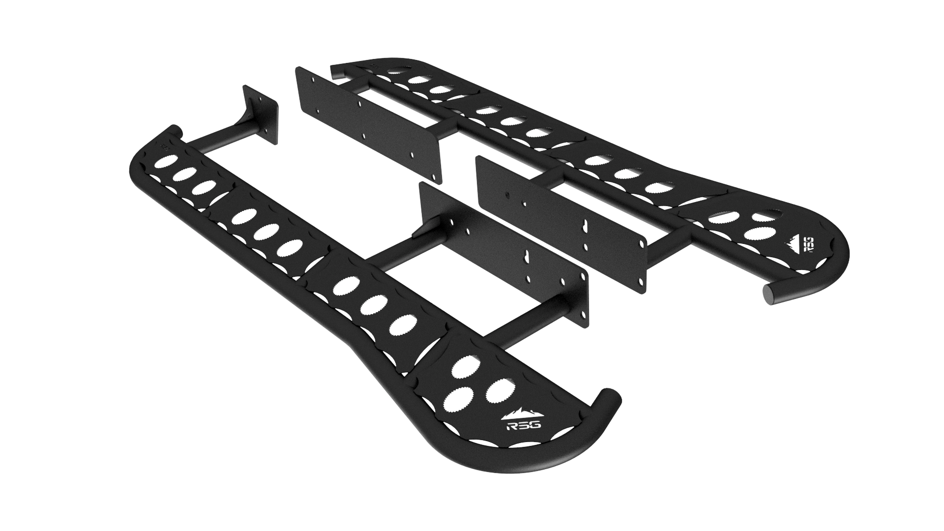2010-2024 Toyota 4Runner Flat Sliders With Grip Top Plate