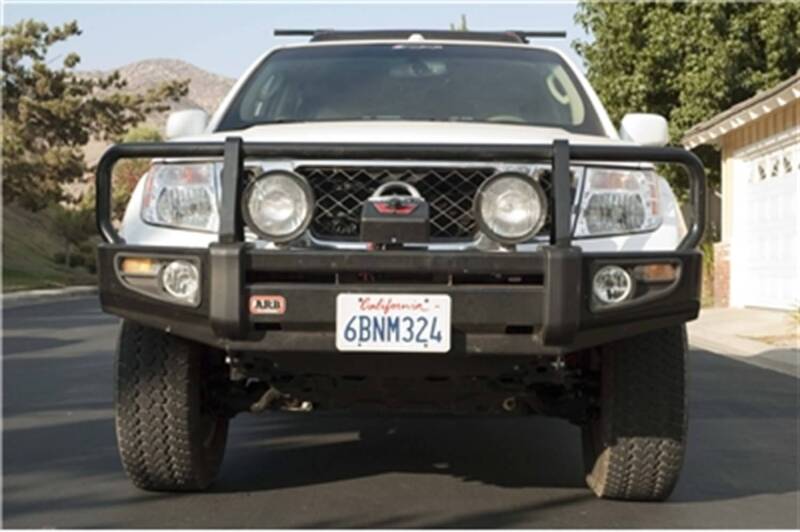 ARB Deluxe Nissan Frontier bumper front view