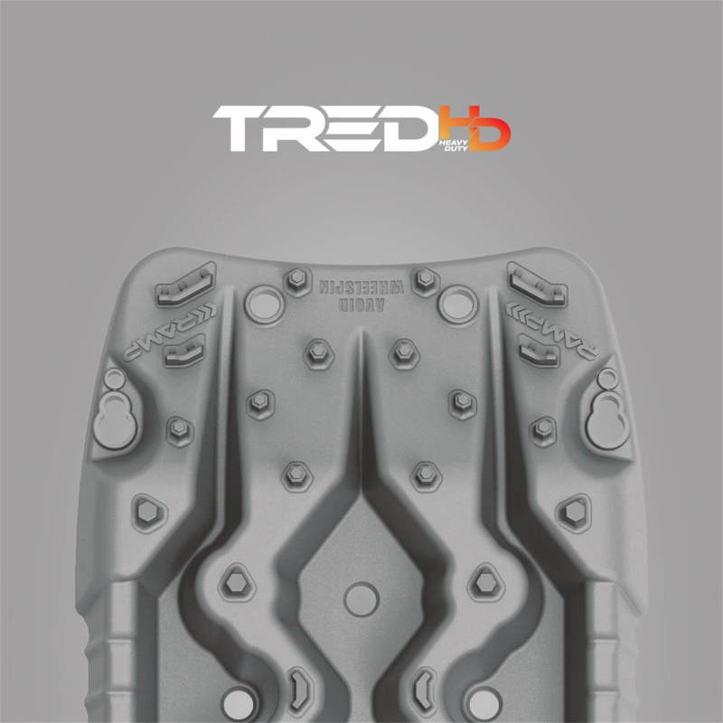 ARB TRED HD board shovel end and ergonomic handle detail — Silver